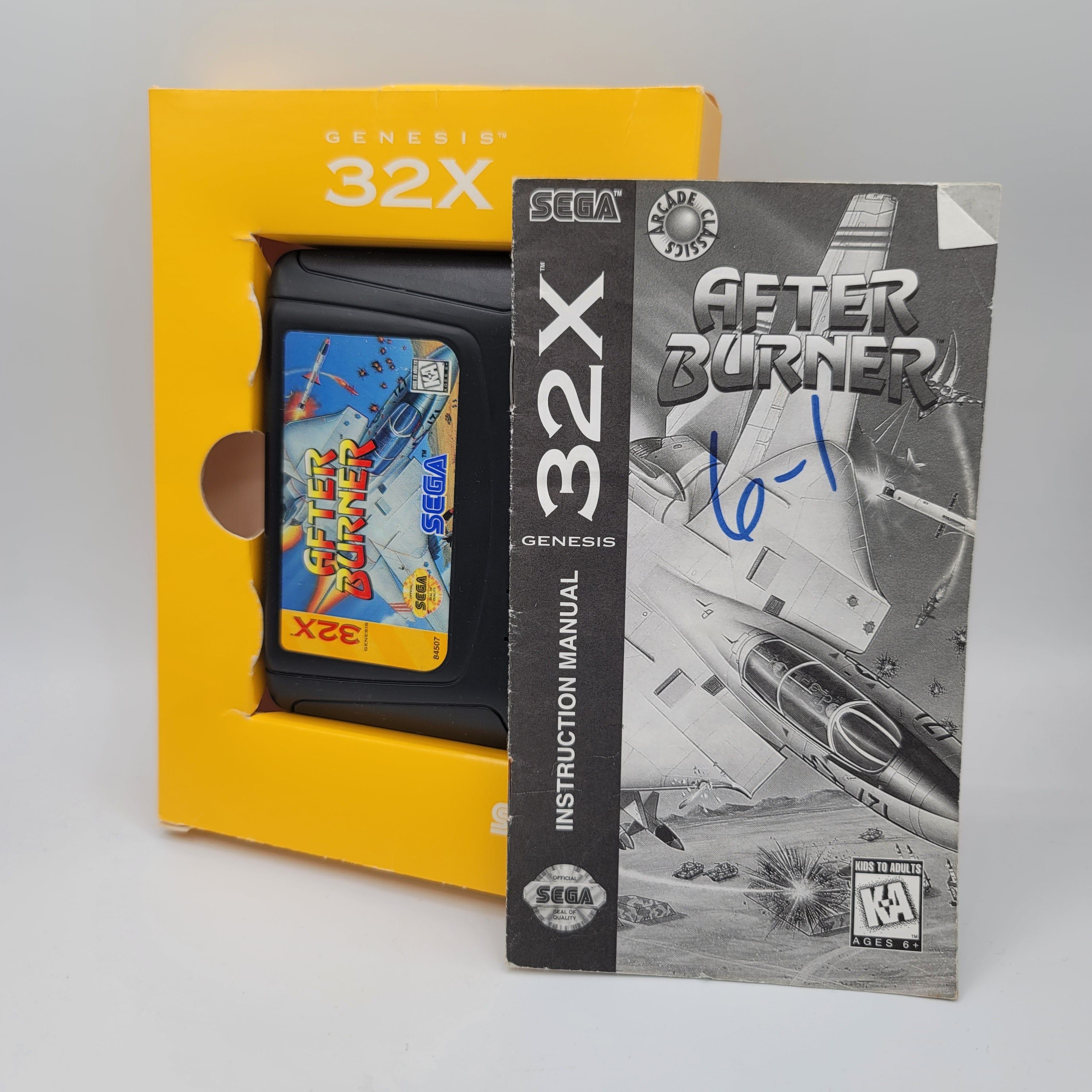 32X - After Burner (Complete in Box / With Manual)