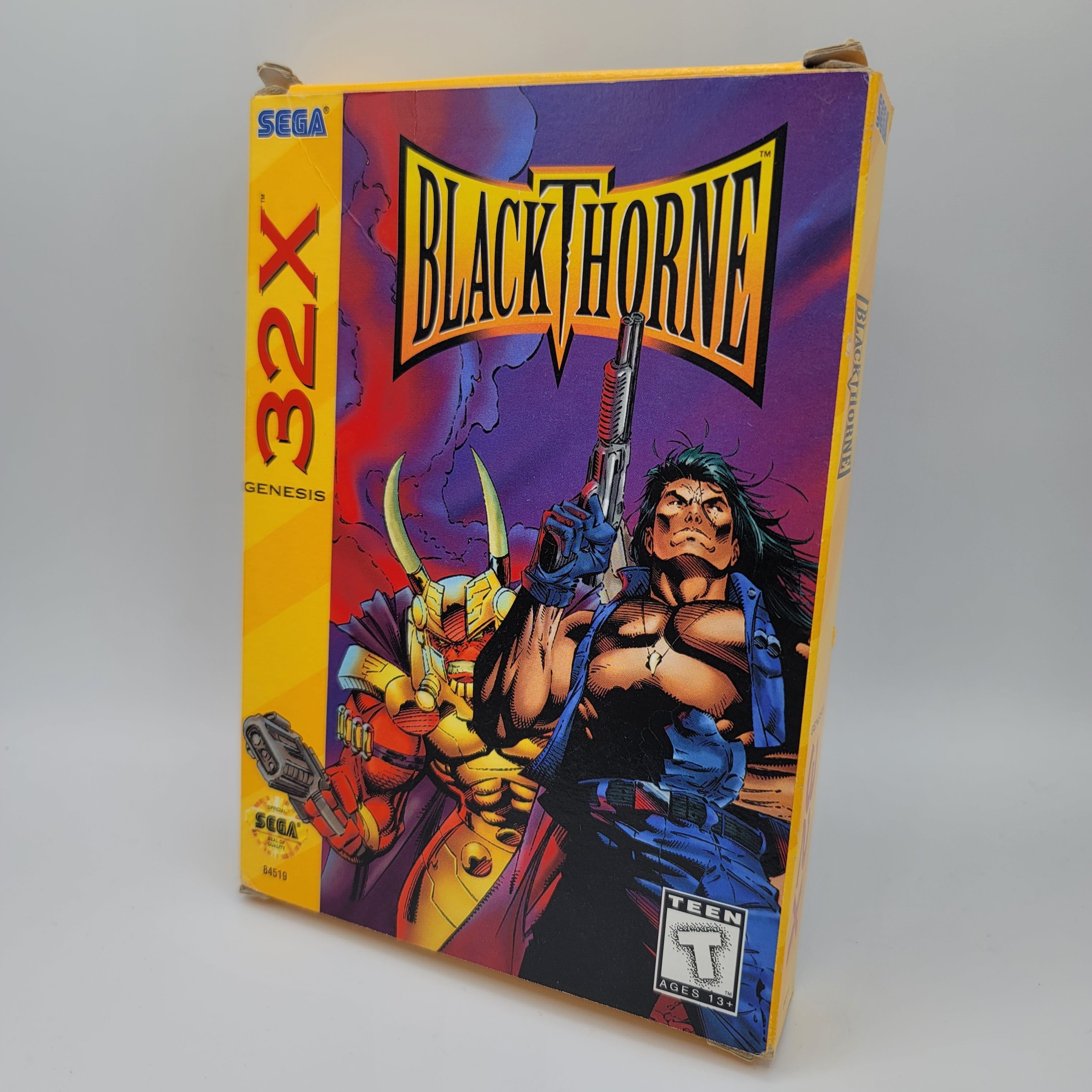 32X - BlackThorne (Complete in Box / With Manual)