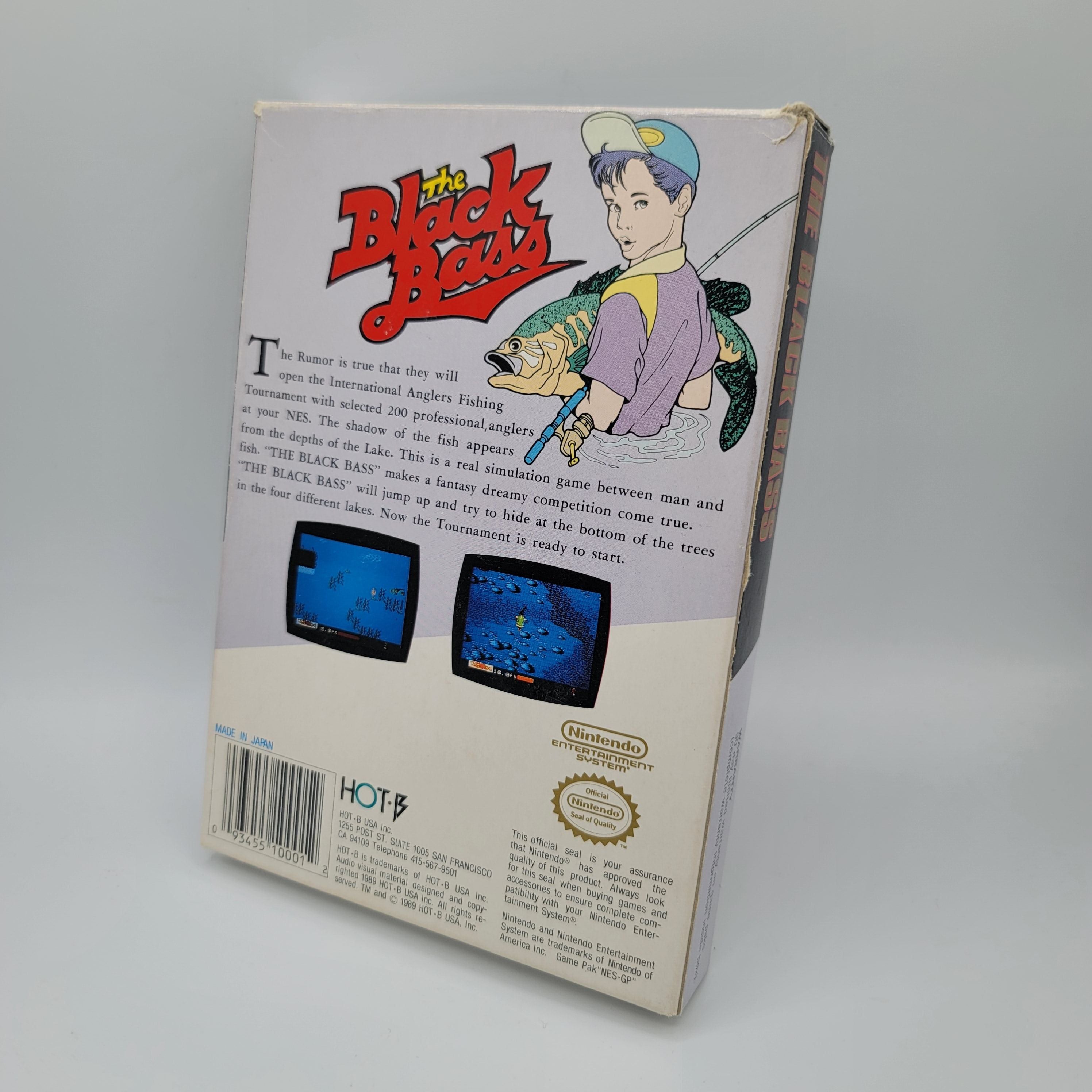 NES - The Black Bass (Complete in Box / A- / With Manual)