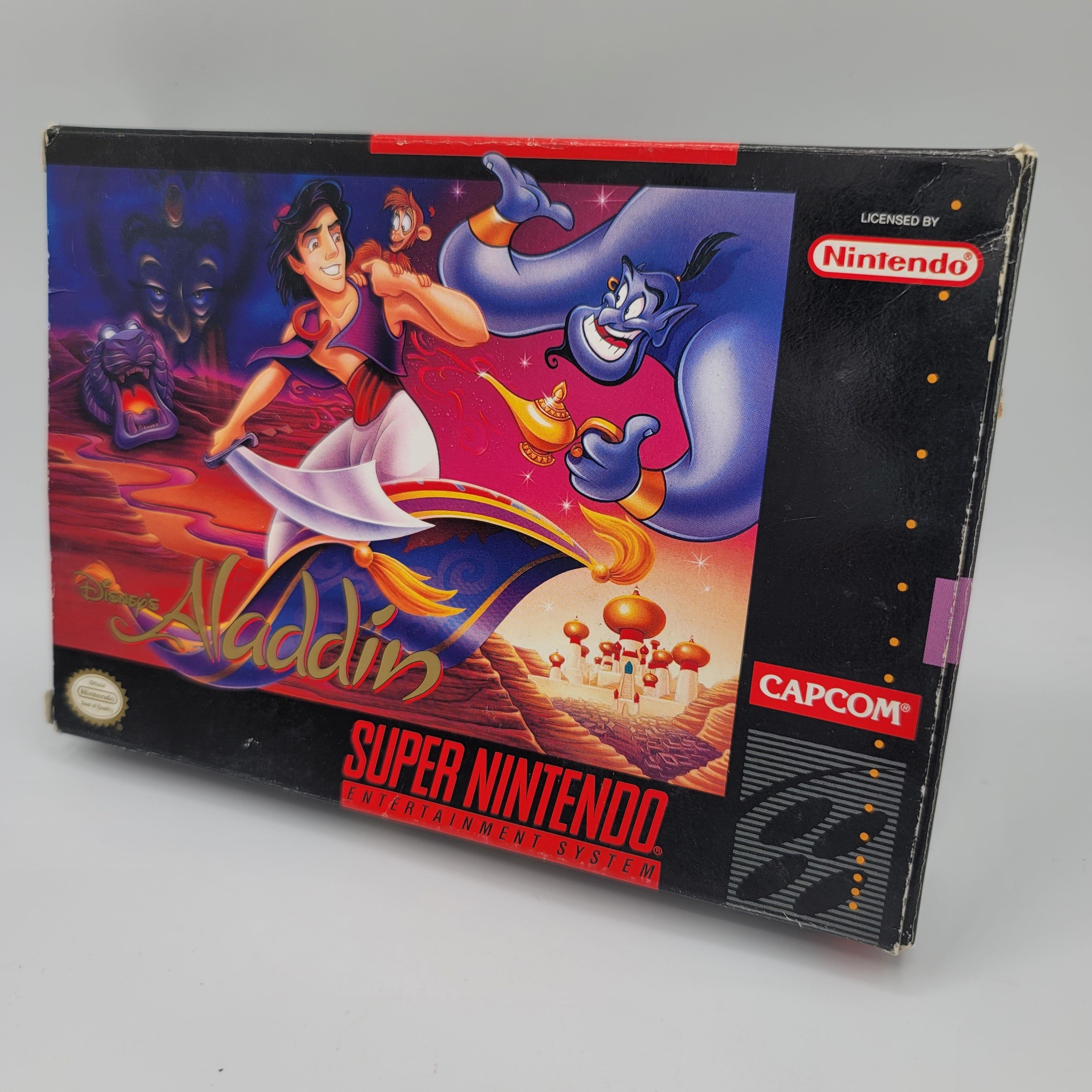 SNES - Disney's Aladdin (Complete in Box / B+ / With Manual)