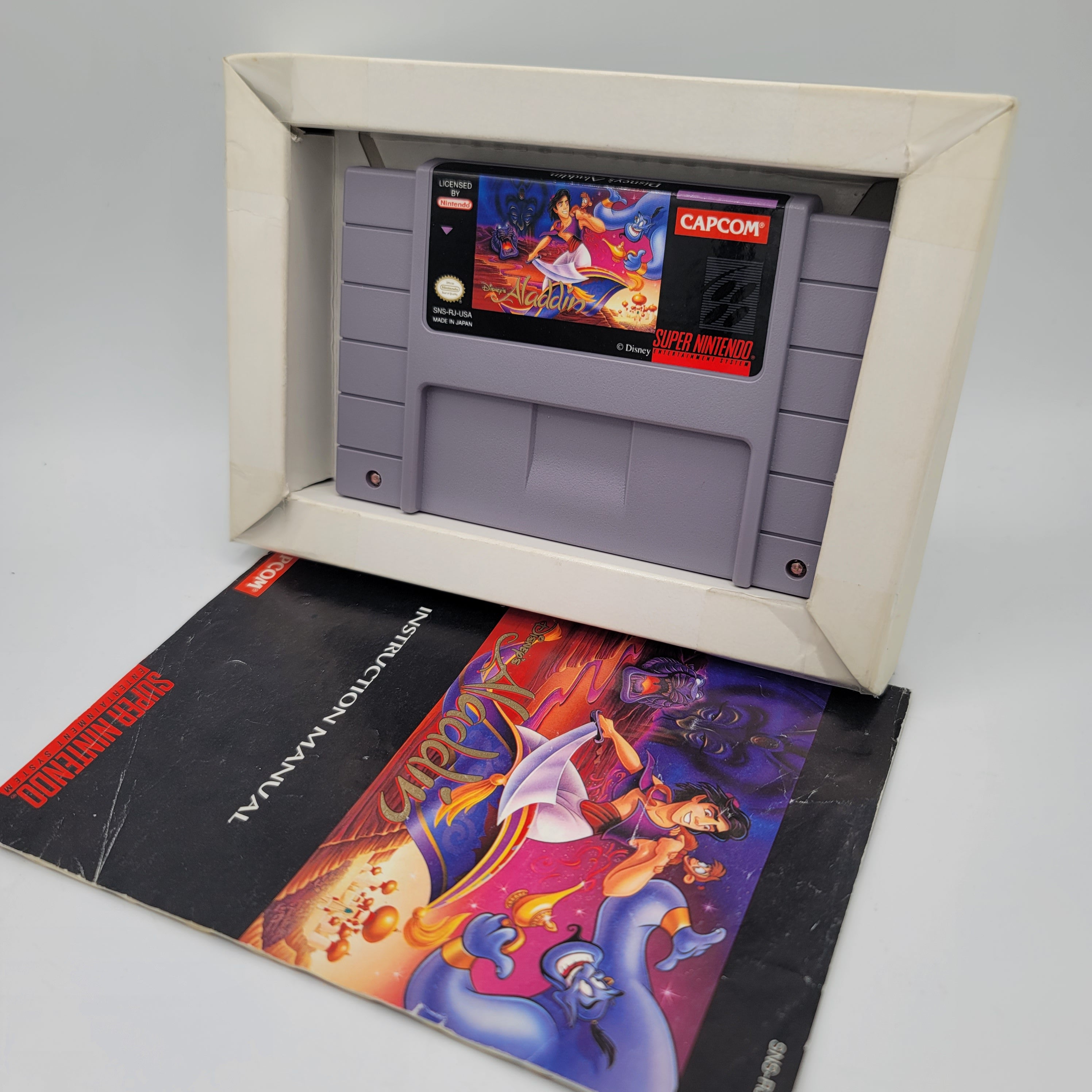 SNES - Disney's Aladdin (Complete in Box / B+ / With Manual)