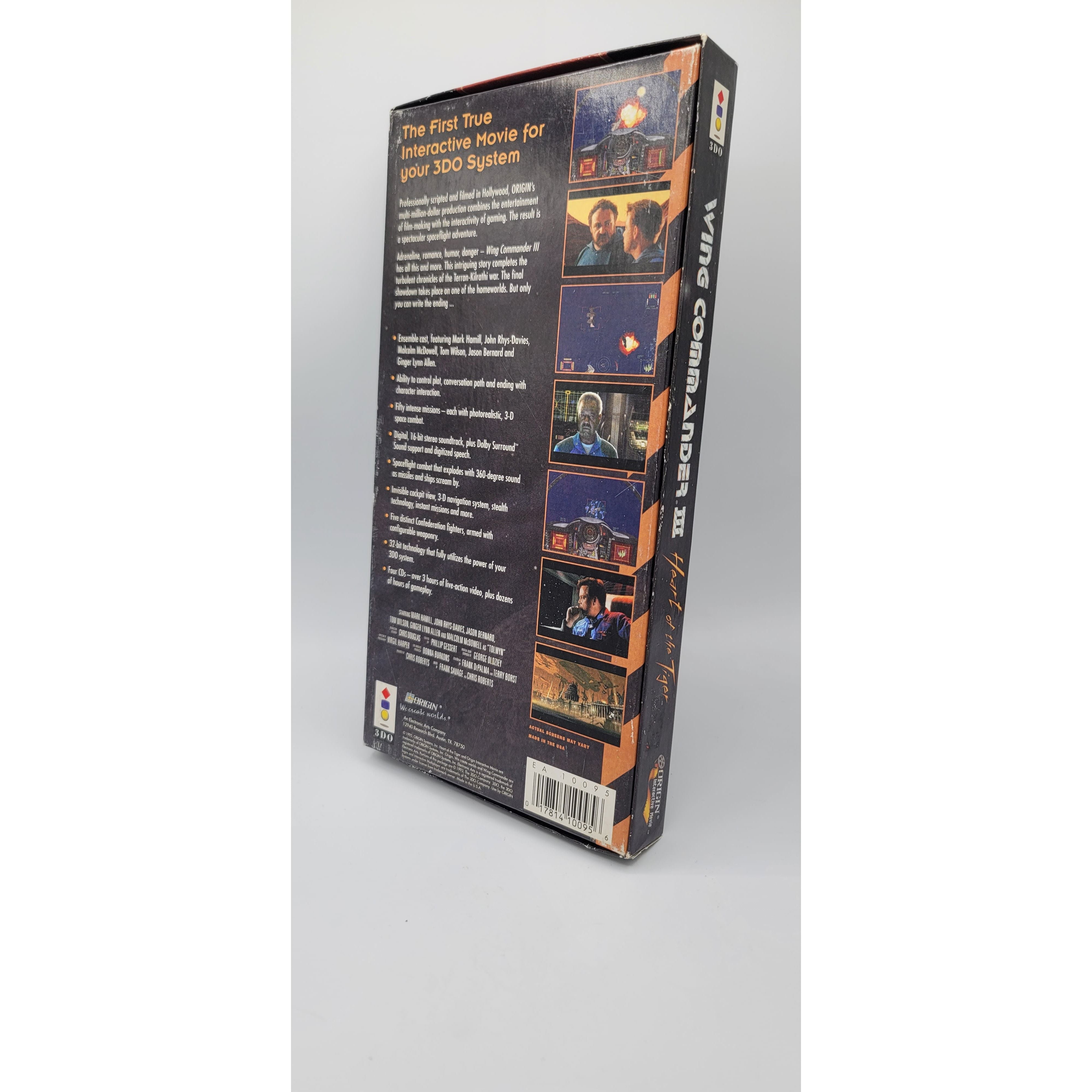 3DO - Wing Commander III Heart of the Tiger (Long Box)