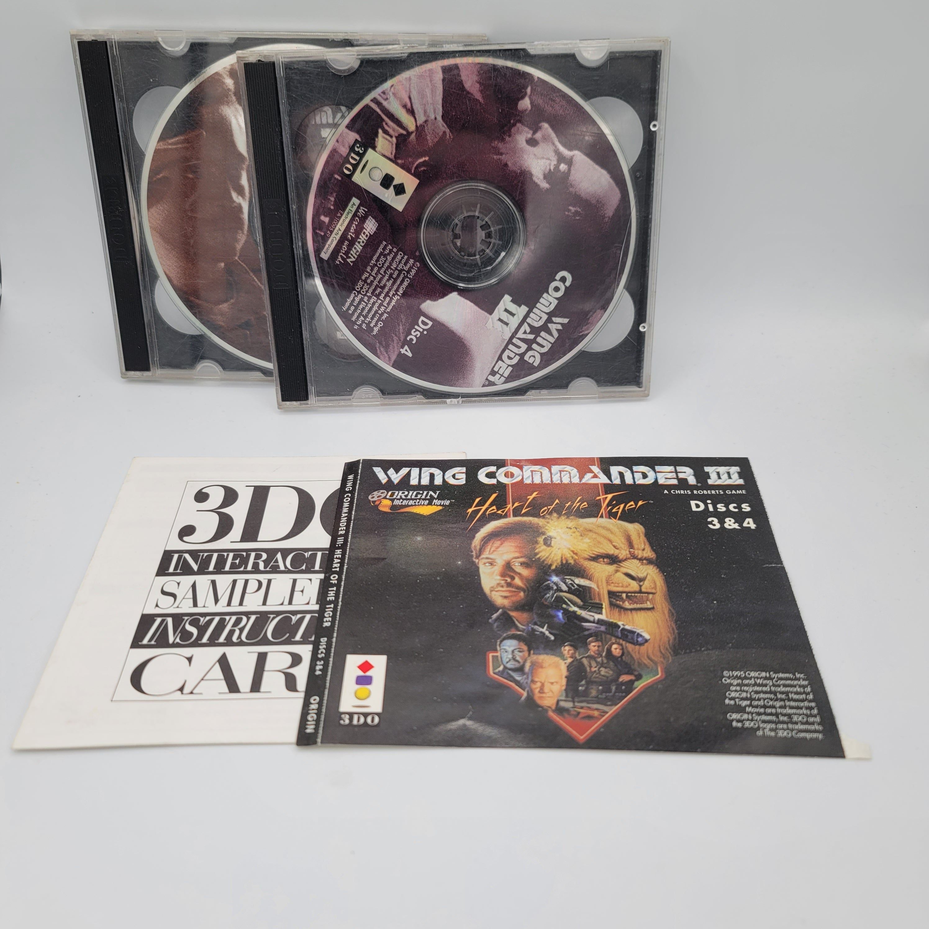 3DO - Wing Commander III Heart of the Tiger (Long Box)