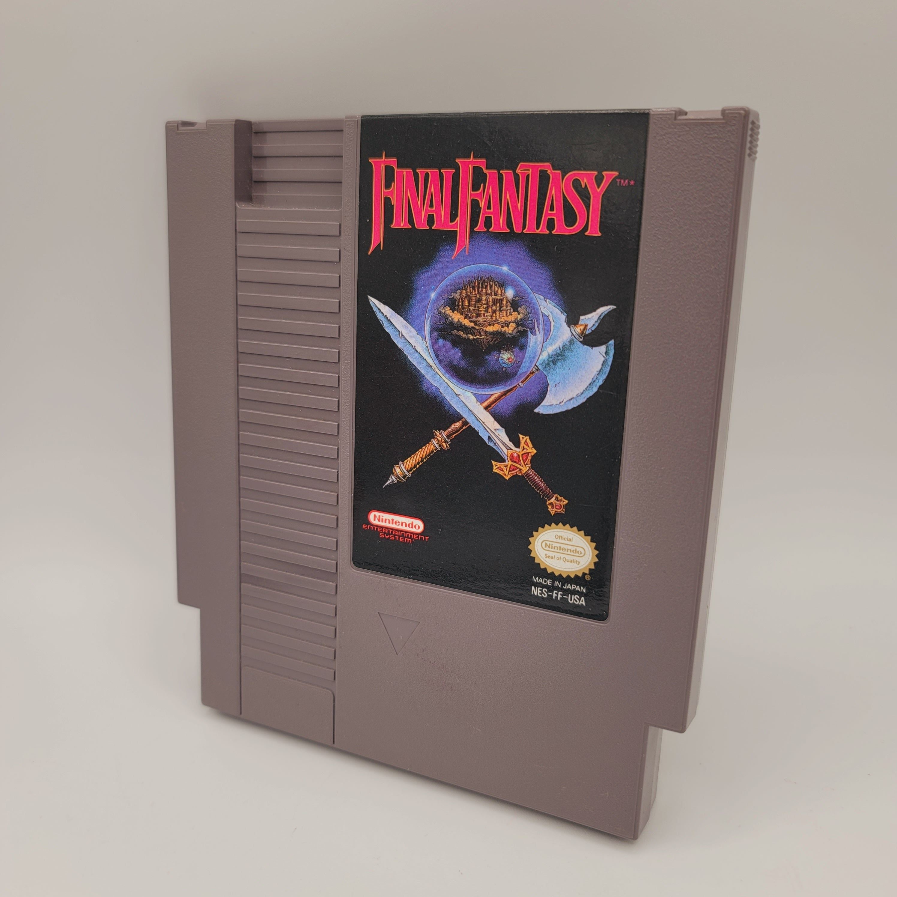 NES - Final Fantasy (Complete In Box / C / With Manual and Maps)