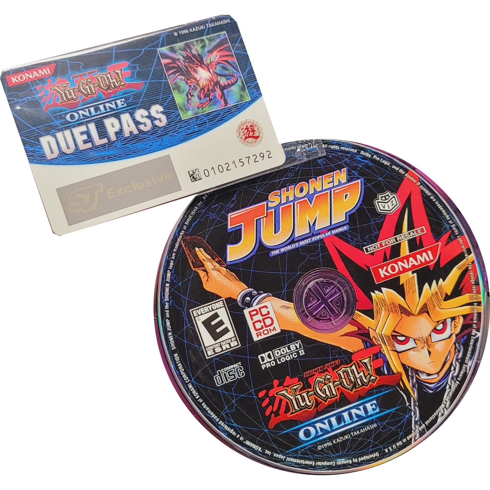 Yu-Gi-Oh! Online PC CD Rom Plus Duel Pass