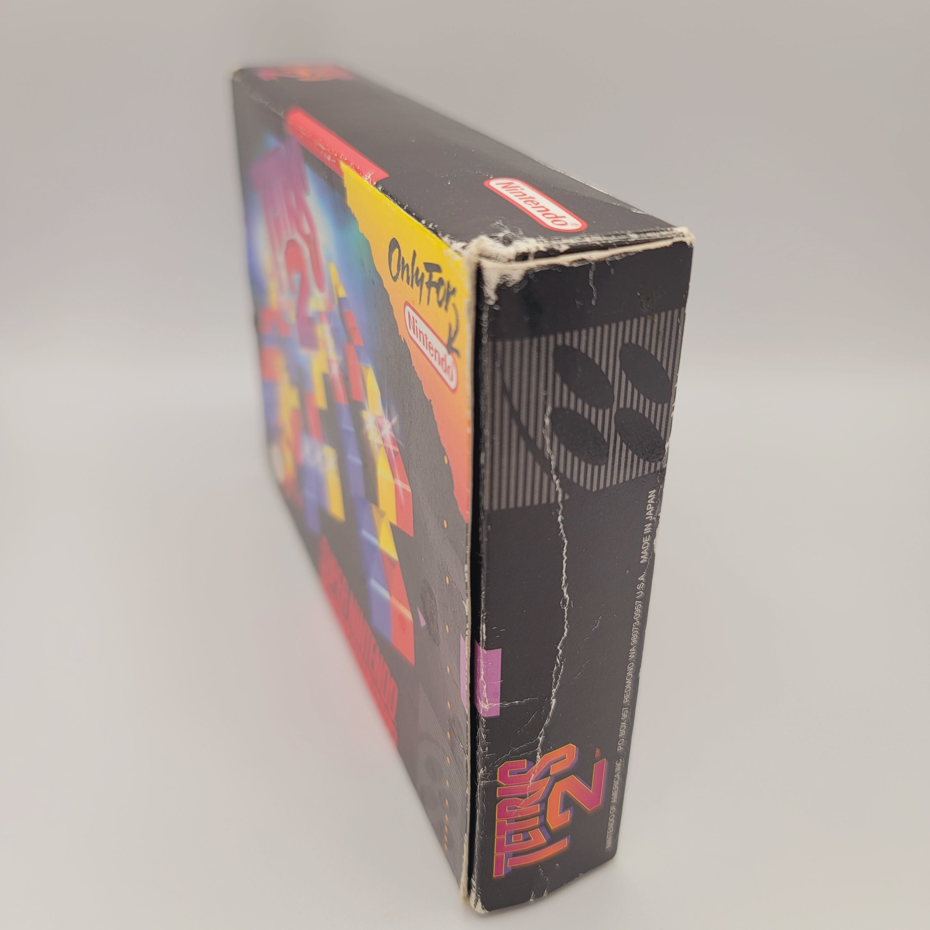 SNES - Tetris 2 (Complete in Box / B+ / With Manual)