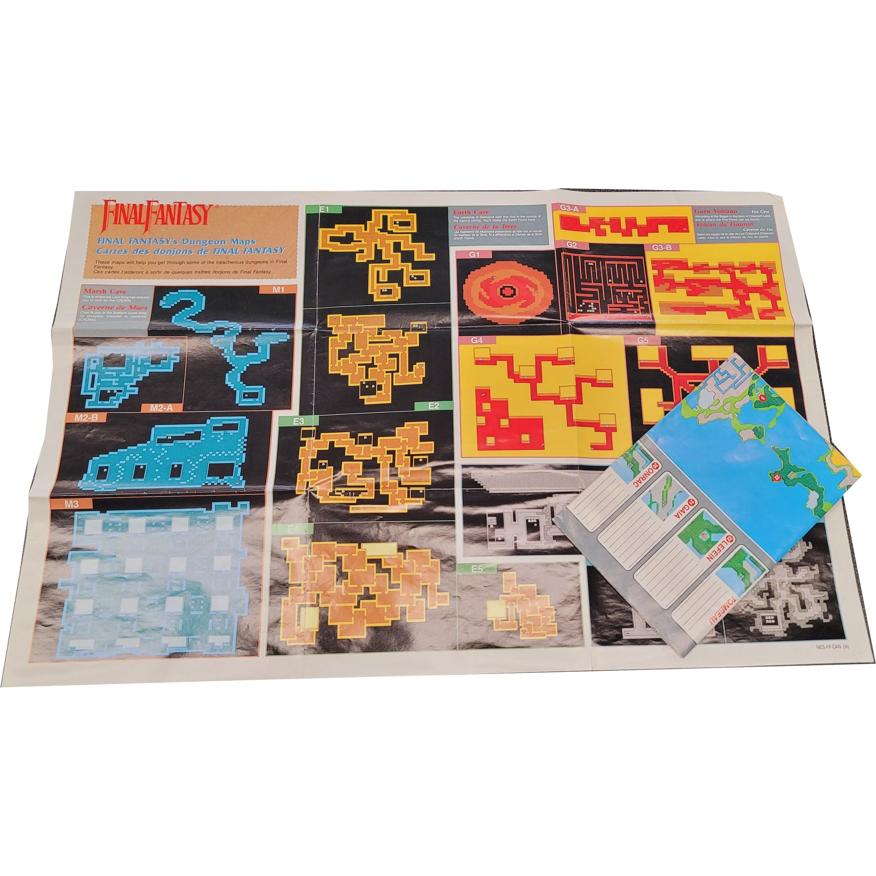 NES - Final Fantasy (Complete In Box / C / With Manual and Maps)