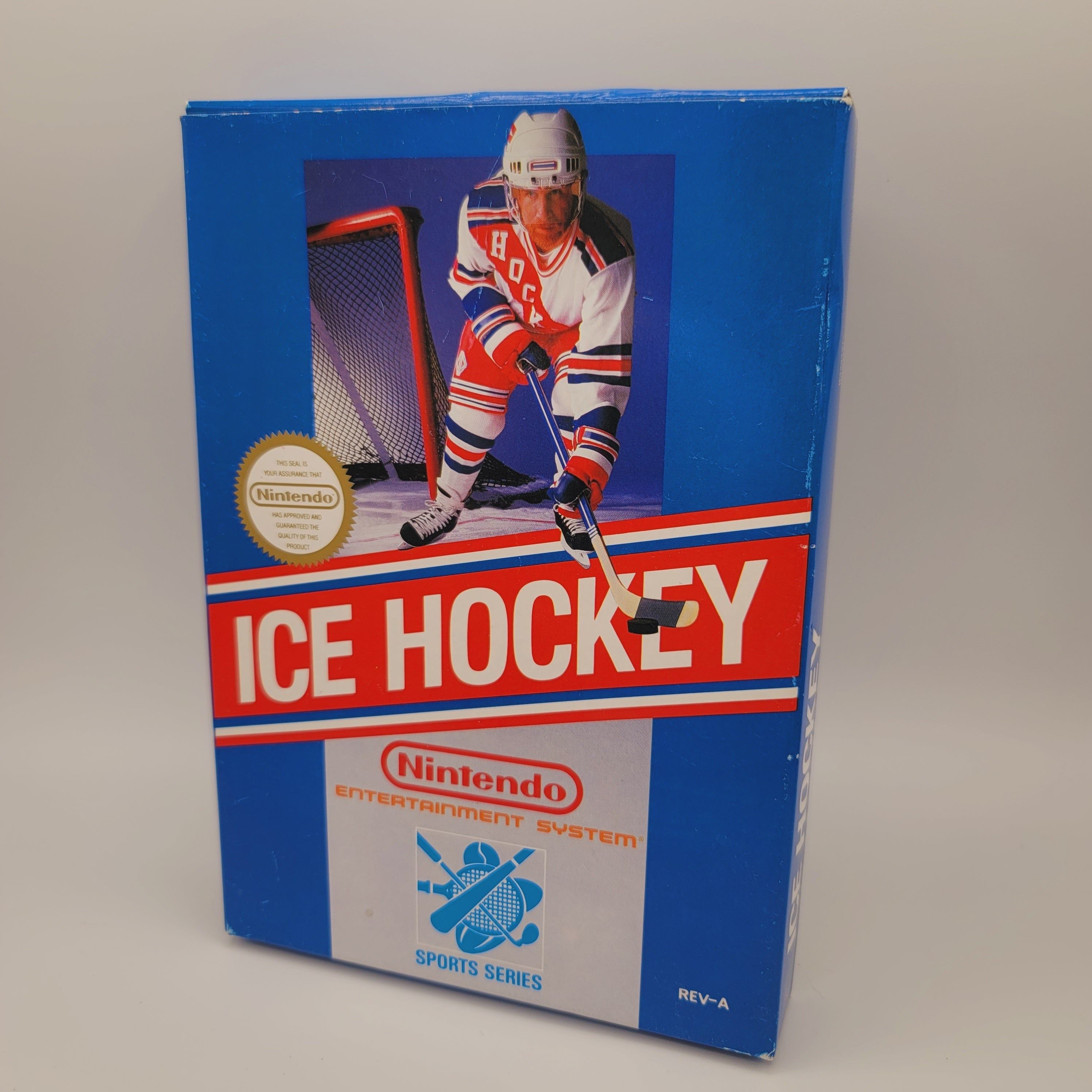 NES - Ice Hockey (Complete in Box / A / With Manual)