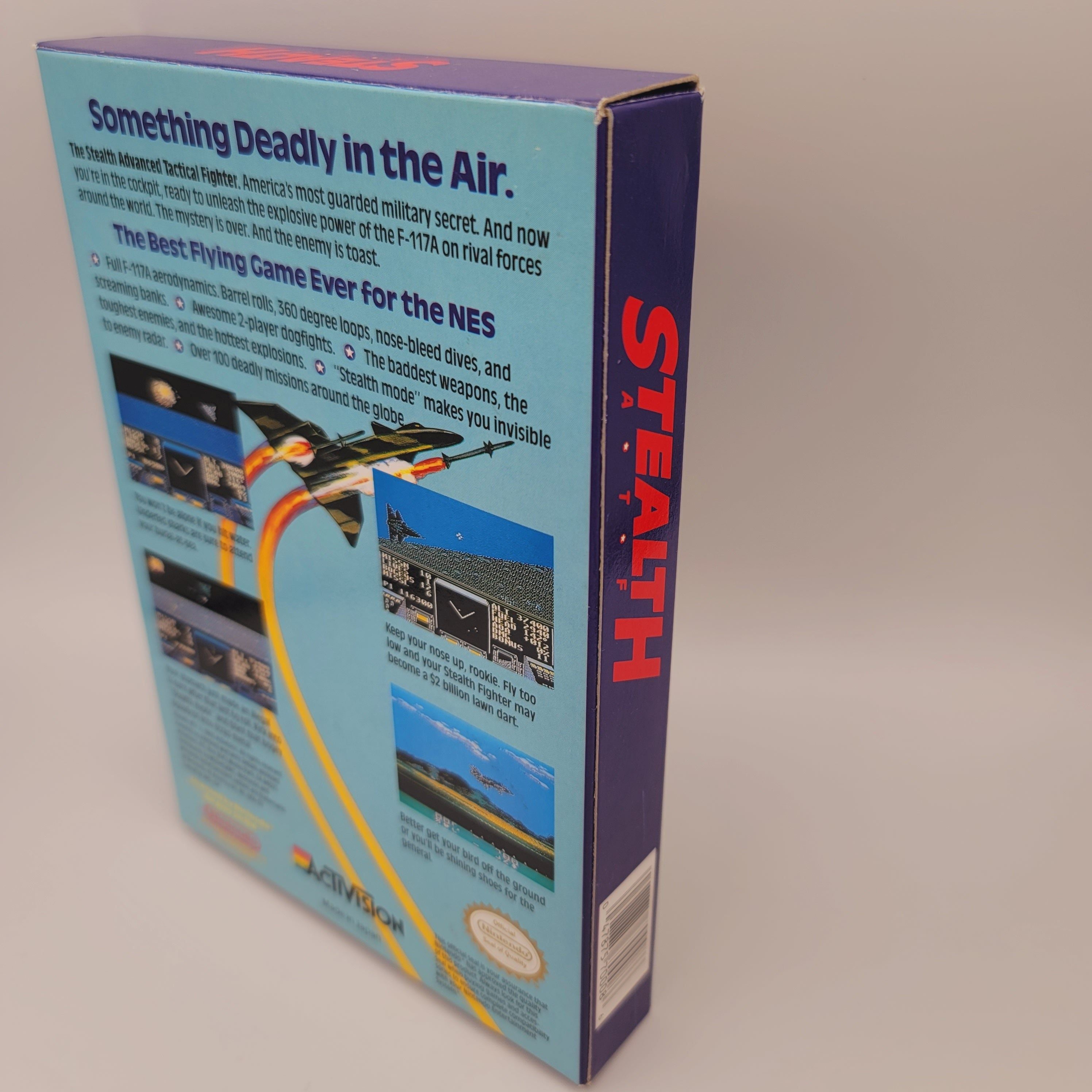 NES - Stealth ATF (Complete in Box / A+ / With Manual)