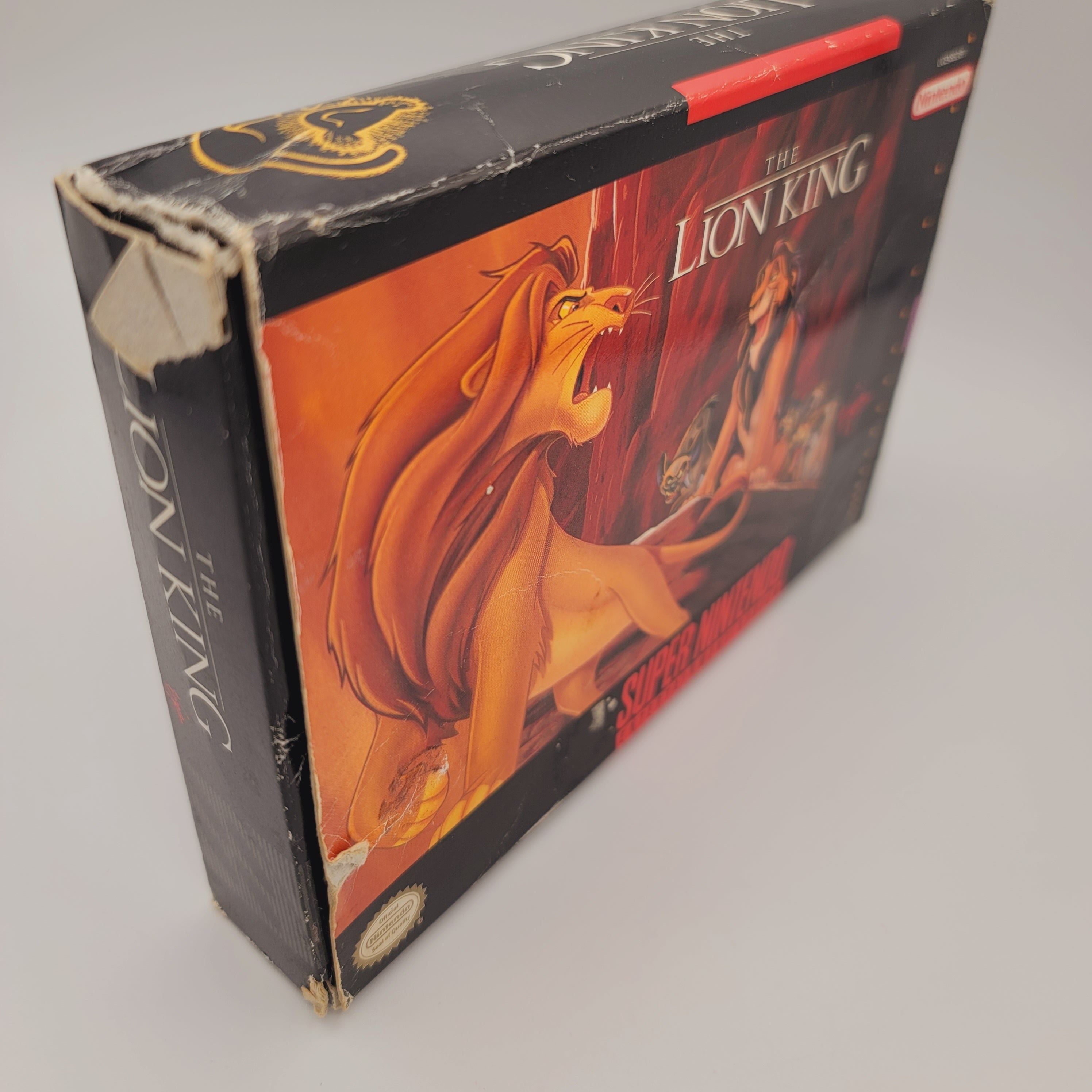 SNES - The Lion King (Complete in Box / C+ / No Manual)