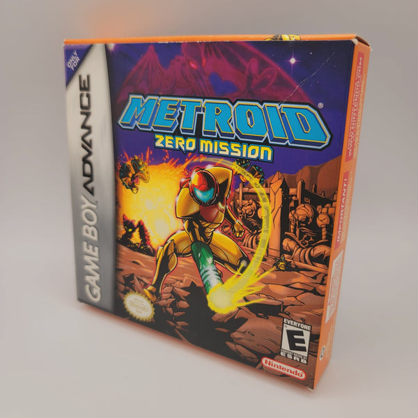 GBA - Metroid Zero Mission (Complete in Box / A- / No Manual)