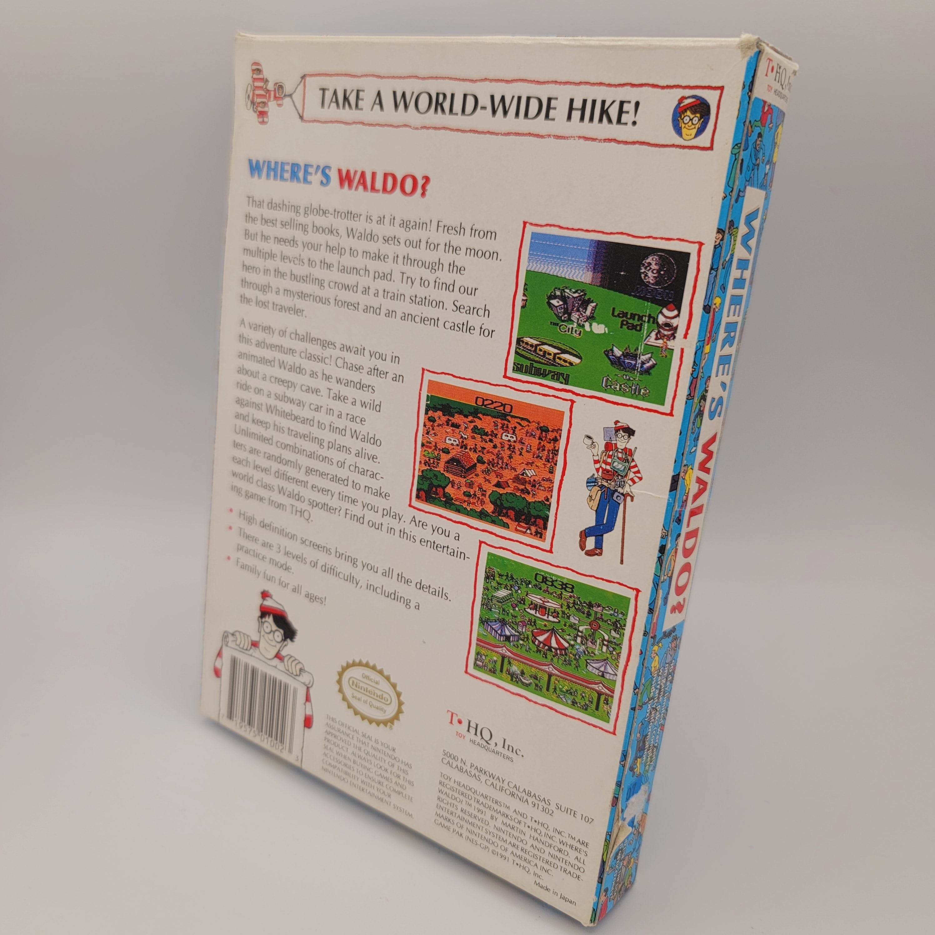 NES - Where's Waldo? (Complete in Box / A- / With Manual)