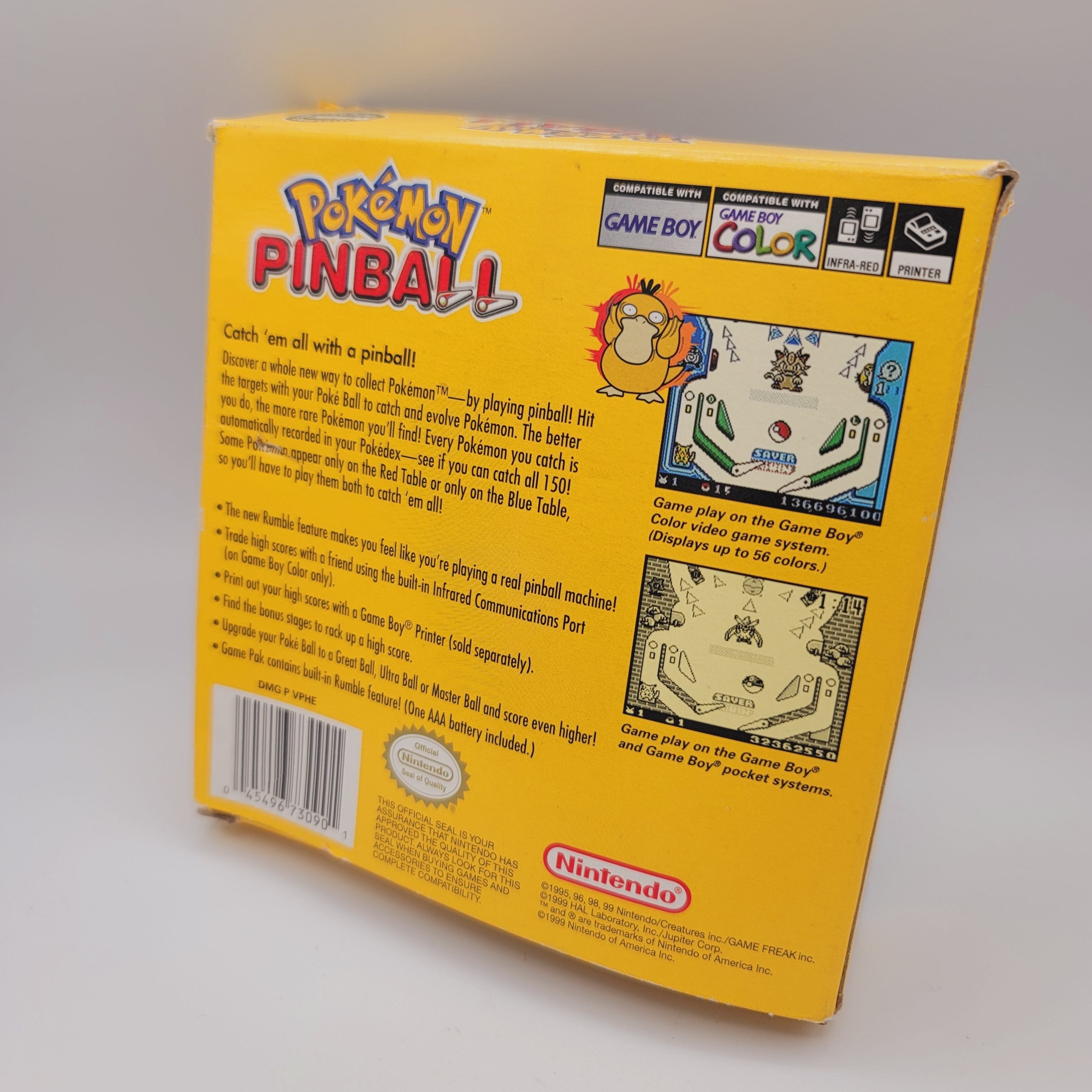 GBC - Pokemon Pinball (Complete in Box / C- / With Manual)