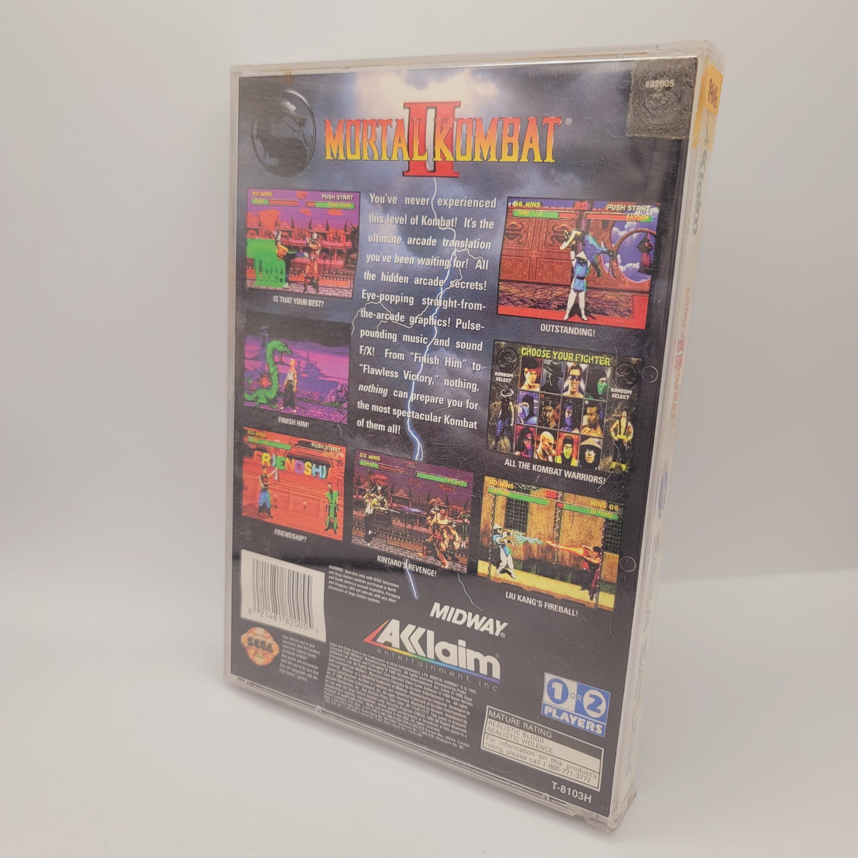 SATURN - Mortal Kombat II