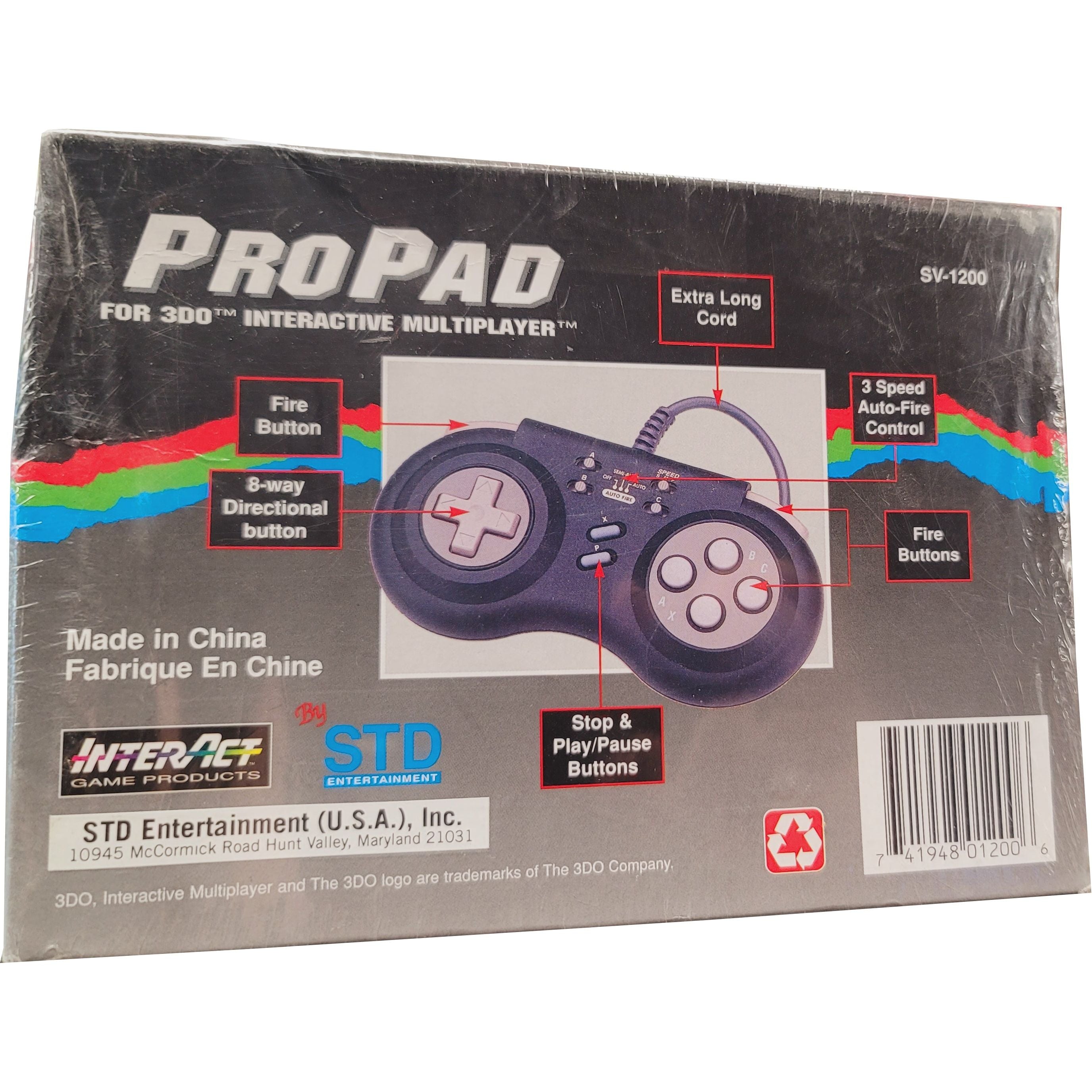Pro Pad for 3DO Interactive Multiplayer (Sealed)