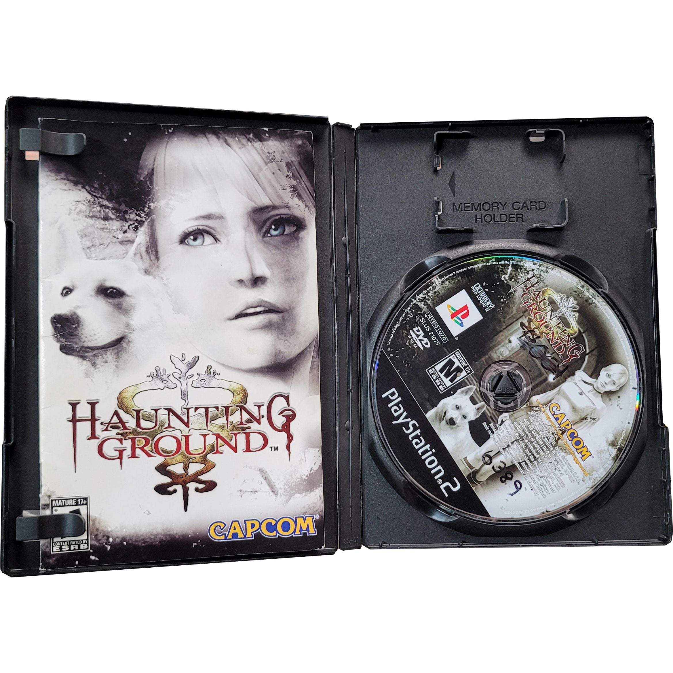 PS2 - Haunting Ground (Sun Faded Cover / With Manual)