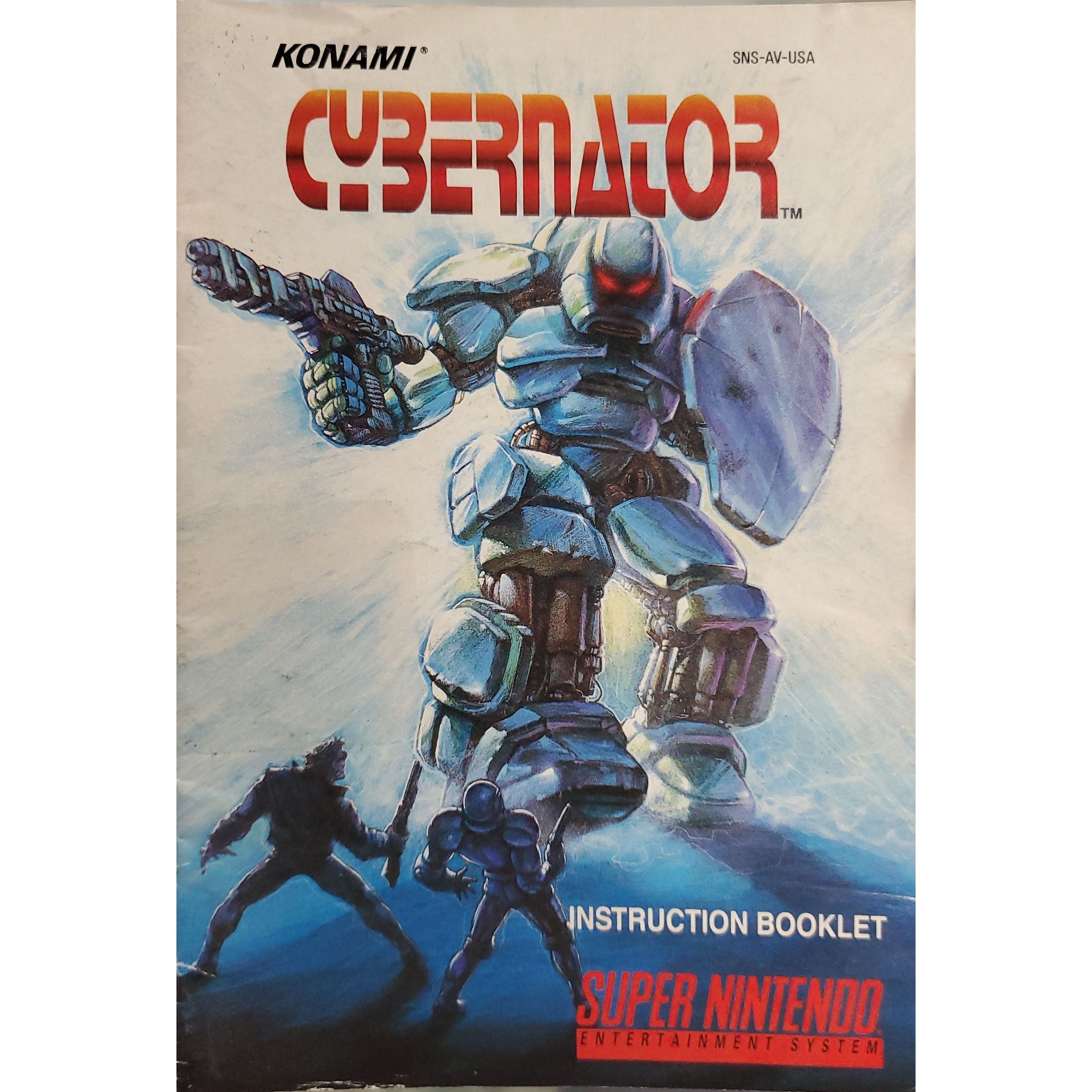 SNES - Cybernator (Manual)