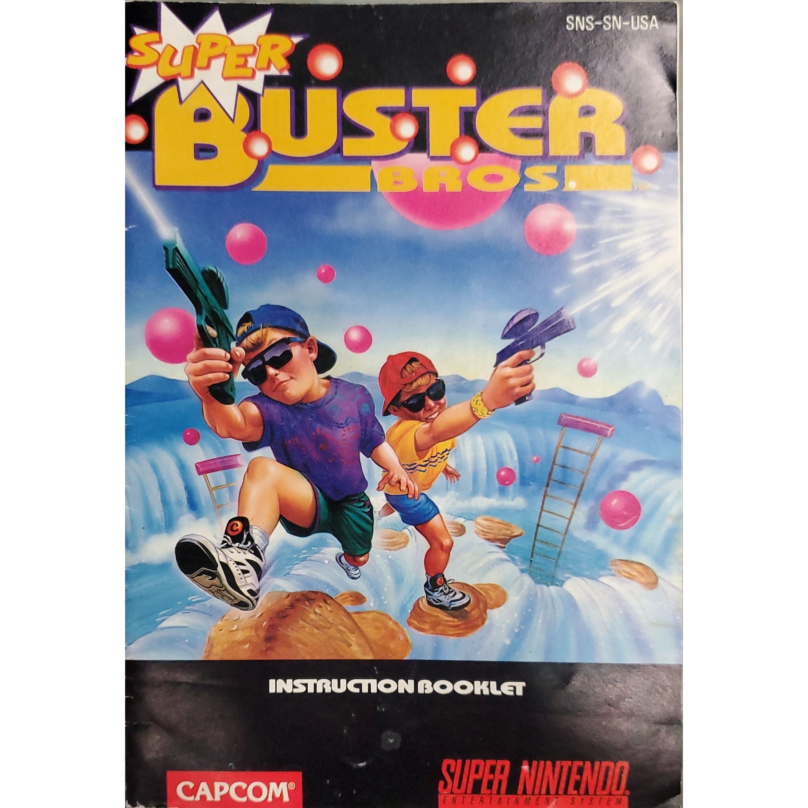 SNES - Super Buster Bros (Manual)