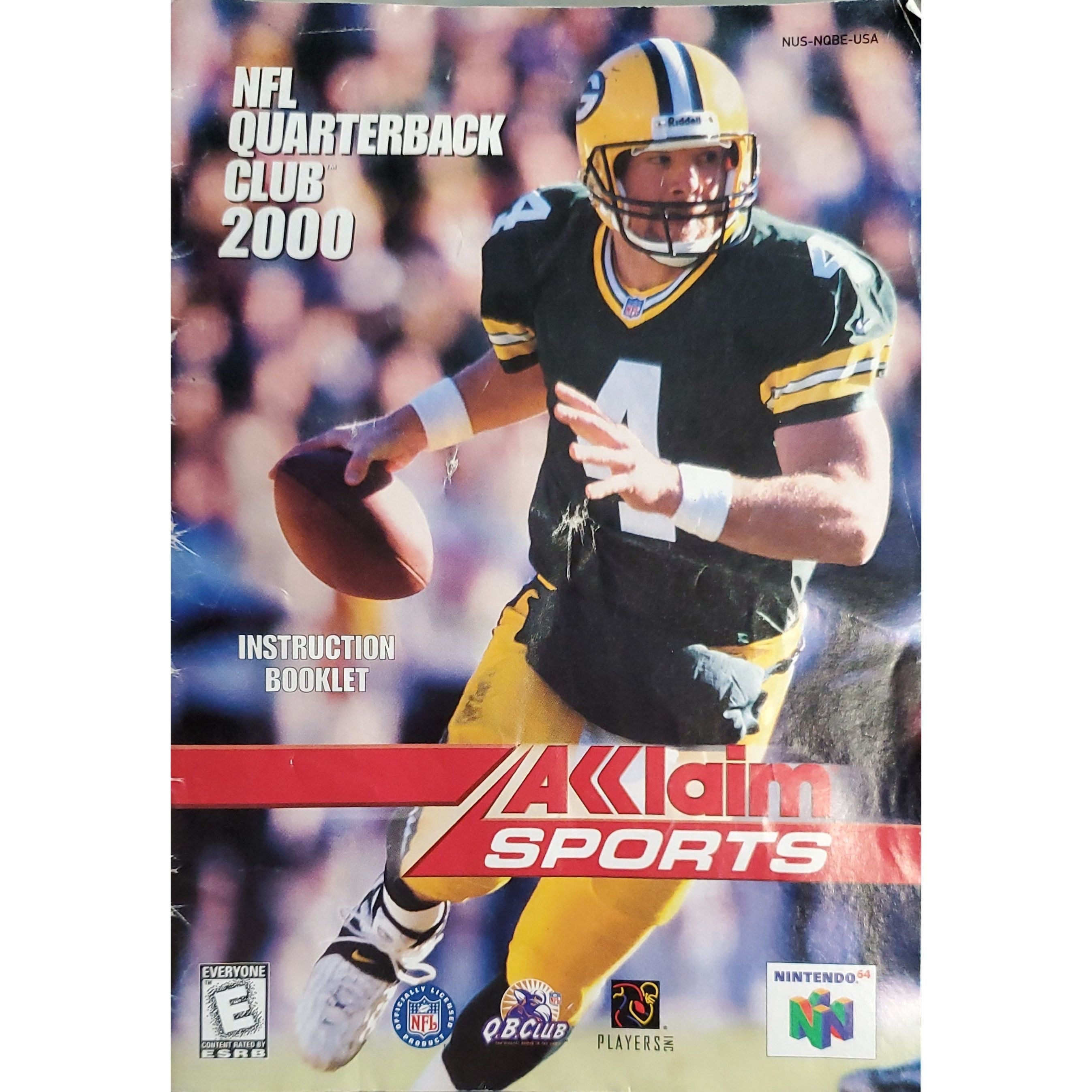 N64 - NFL Quarterback Club 2000 (Manual)