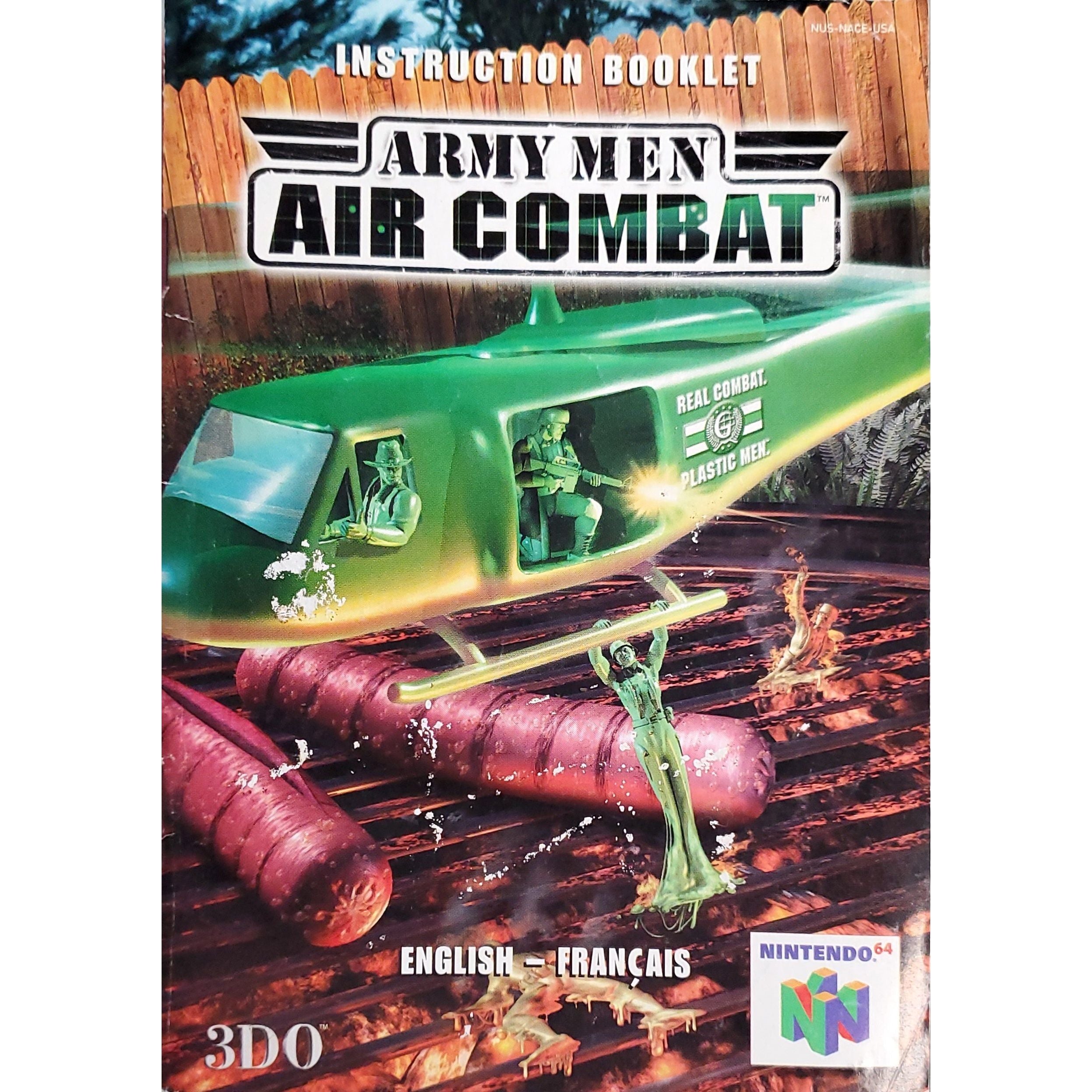 N64 - Army Men Air Combat (Manual)