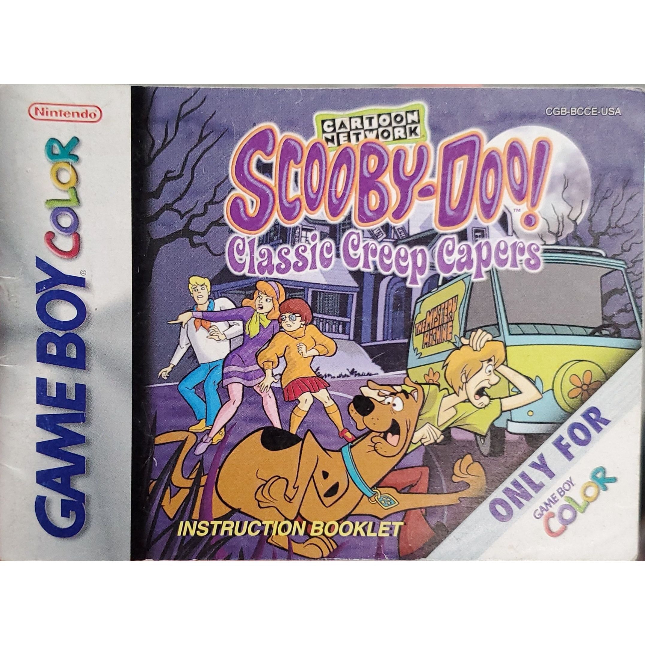 GBC - Scooby-Doo! Classic Creep Capers (Manual)