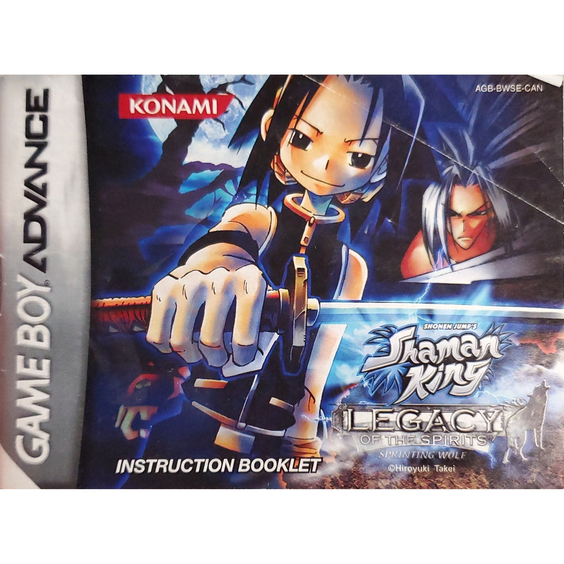GBA - Shaman King Legacy of the Spirits Spiriting Wolf (Manual)