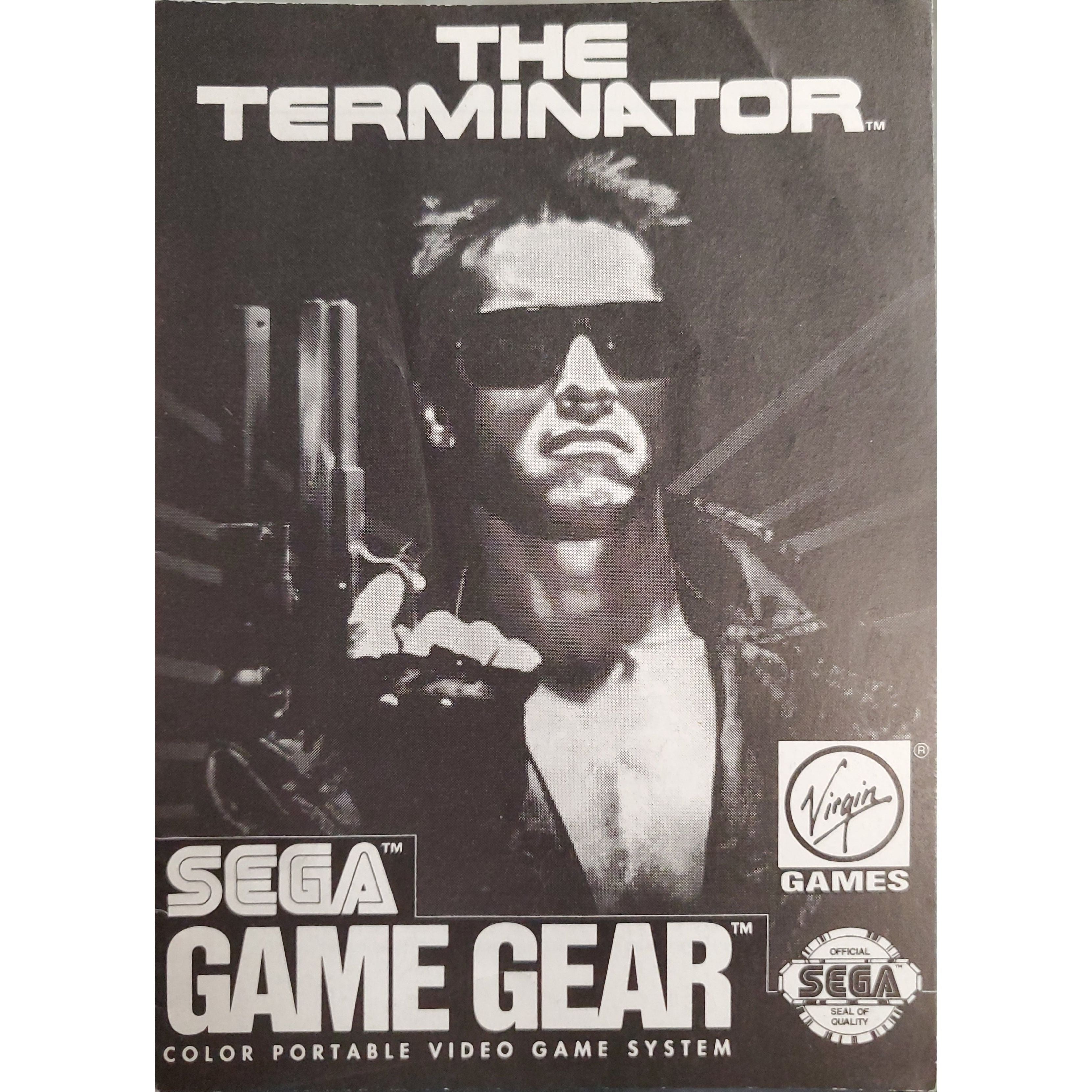 GameGear - The Terminator (Monochromatic Manual)