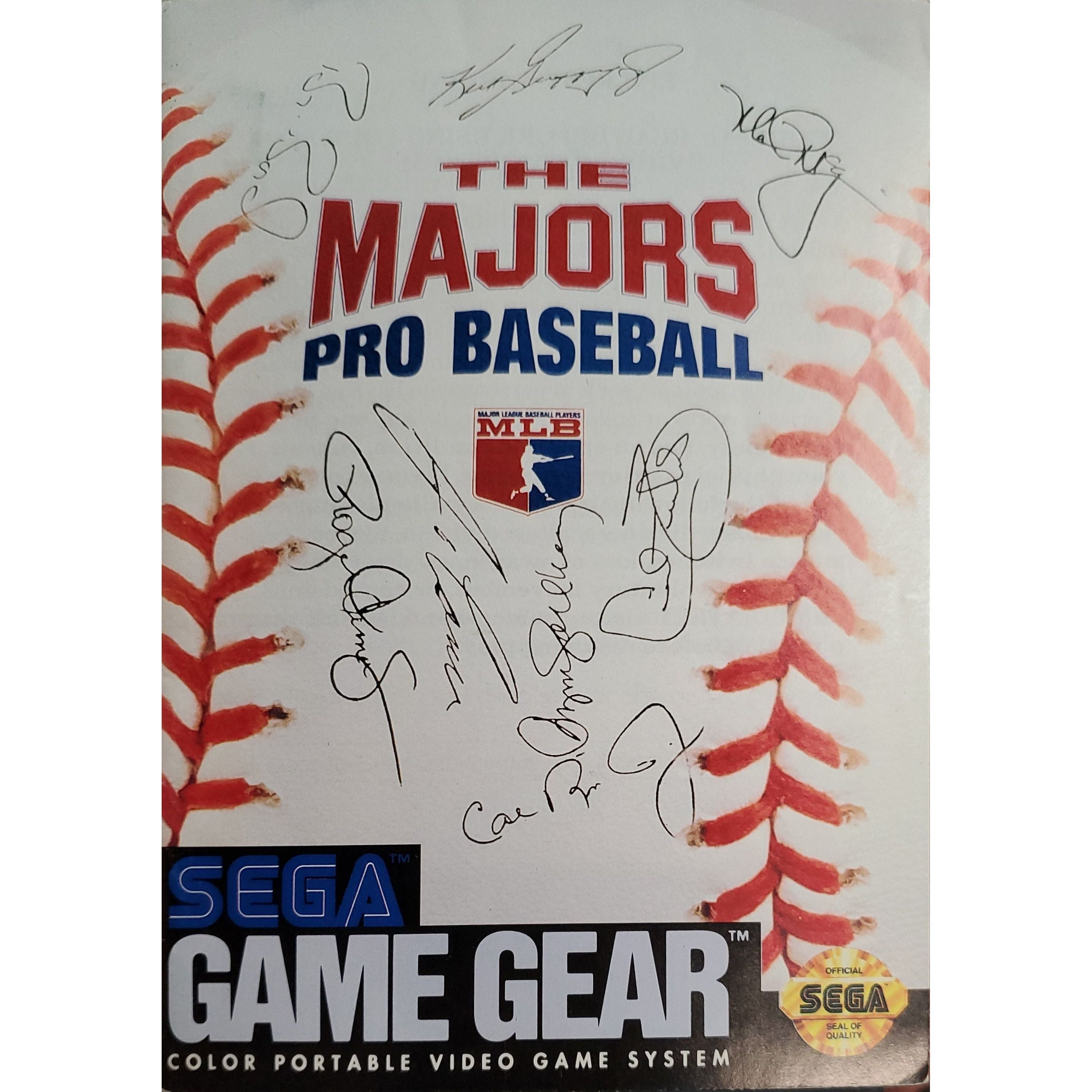 GameGear - The Majors Pro Baseball (Manual)