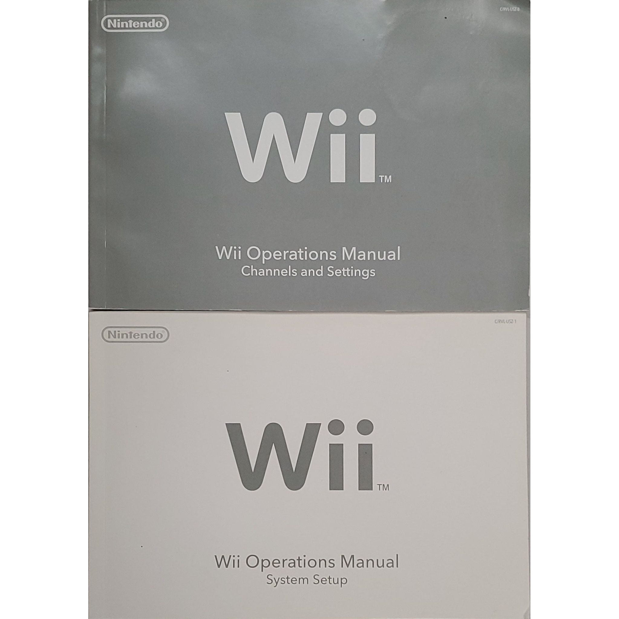 Wii Operations Manuals (Bundle)
