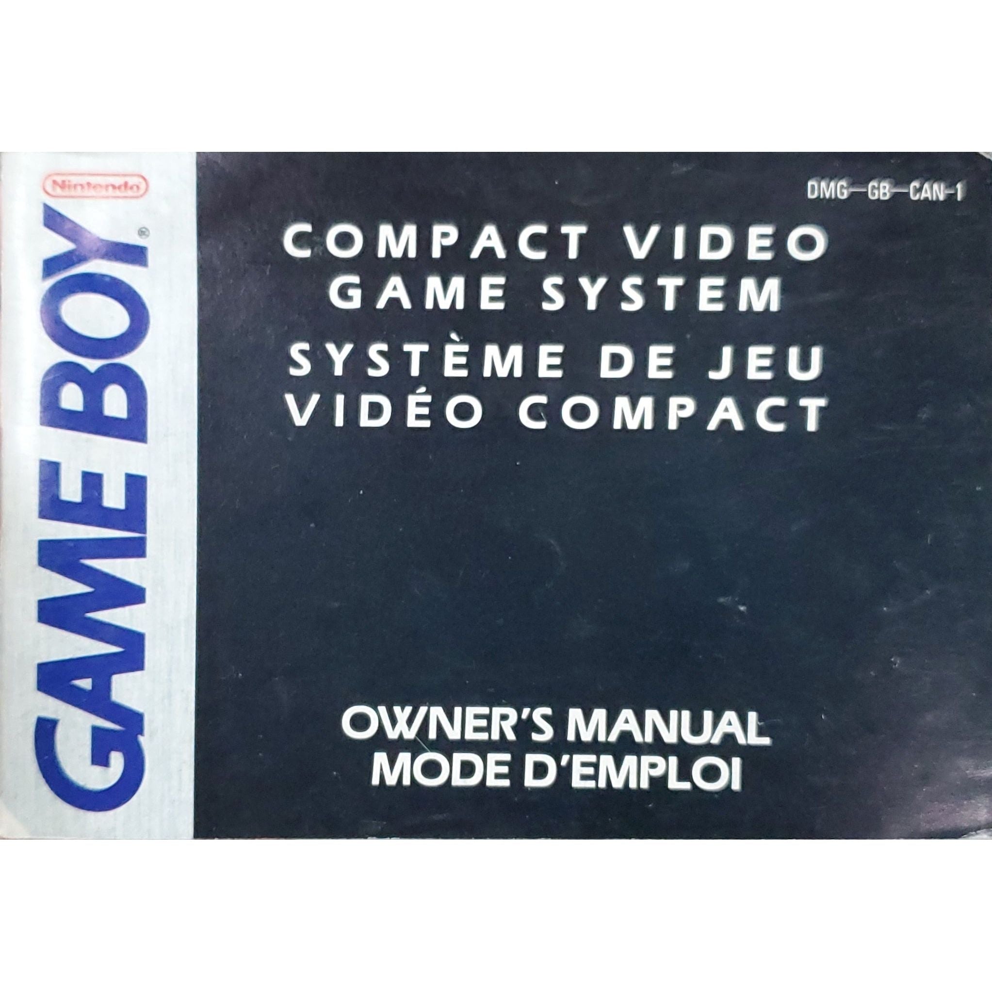 Nintendo Gameboy Instruction Manual