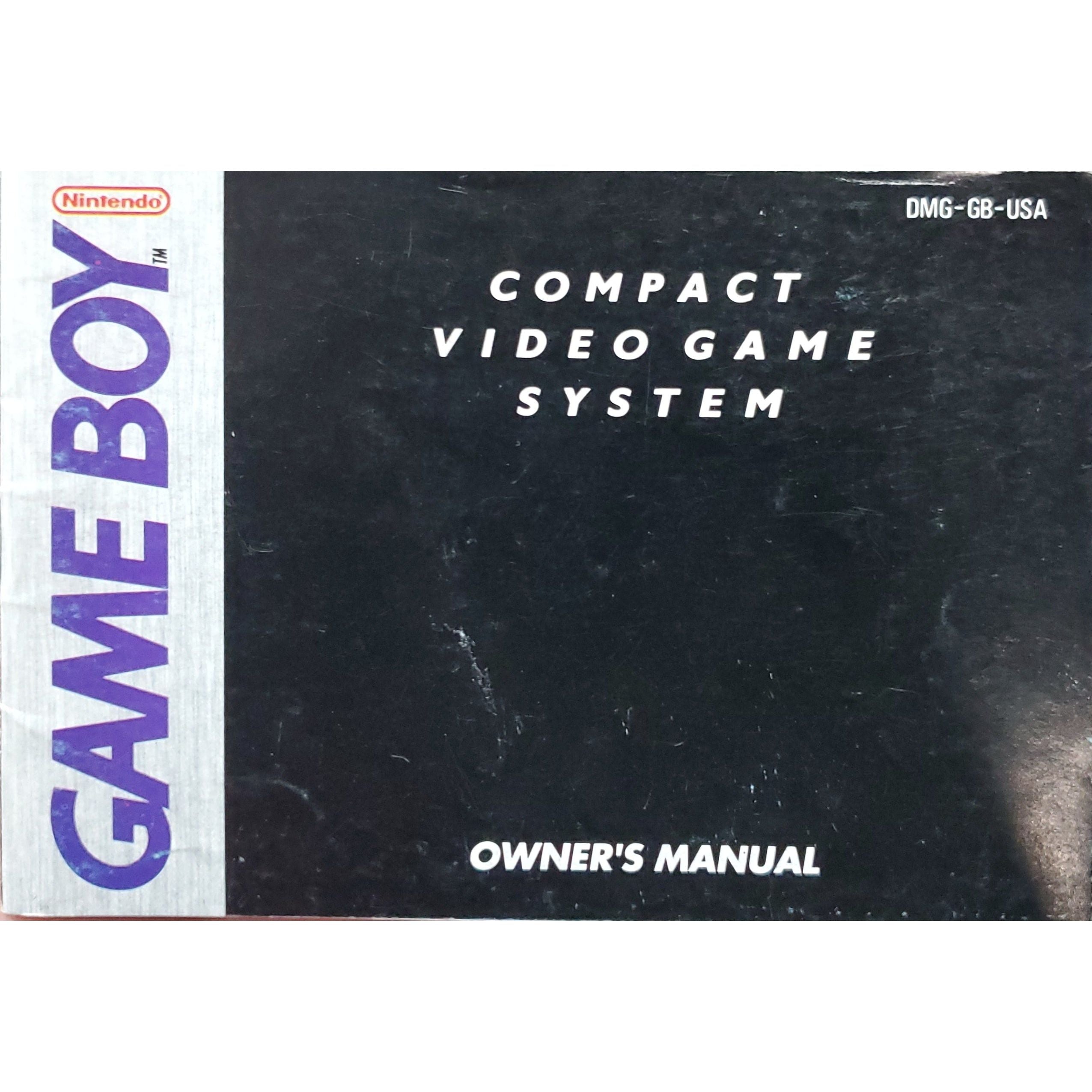 Nintendo Gameboy Instruction Manual