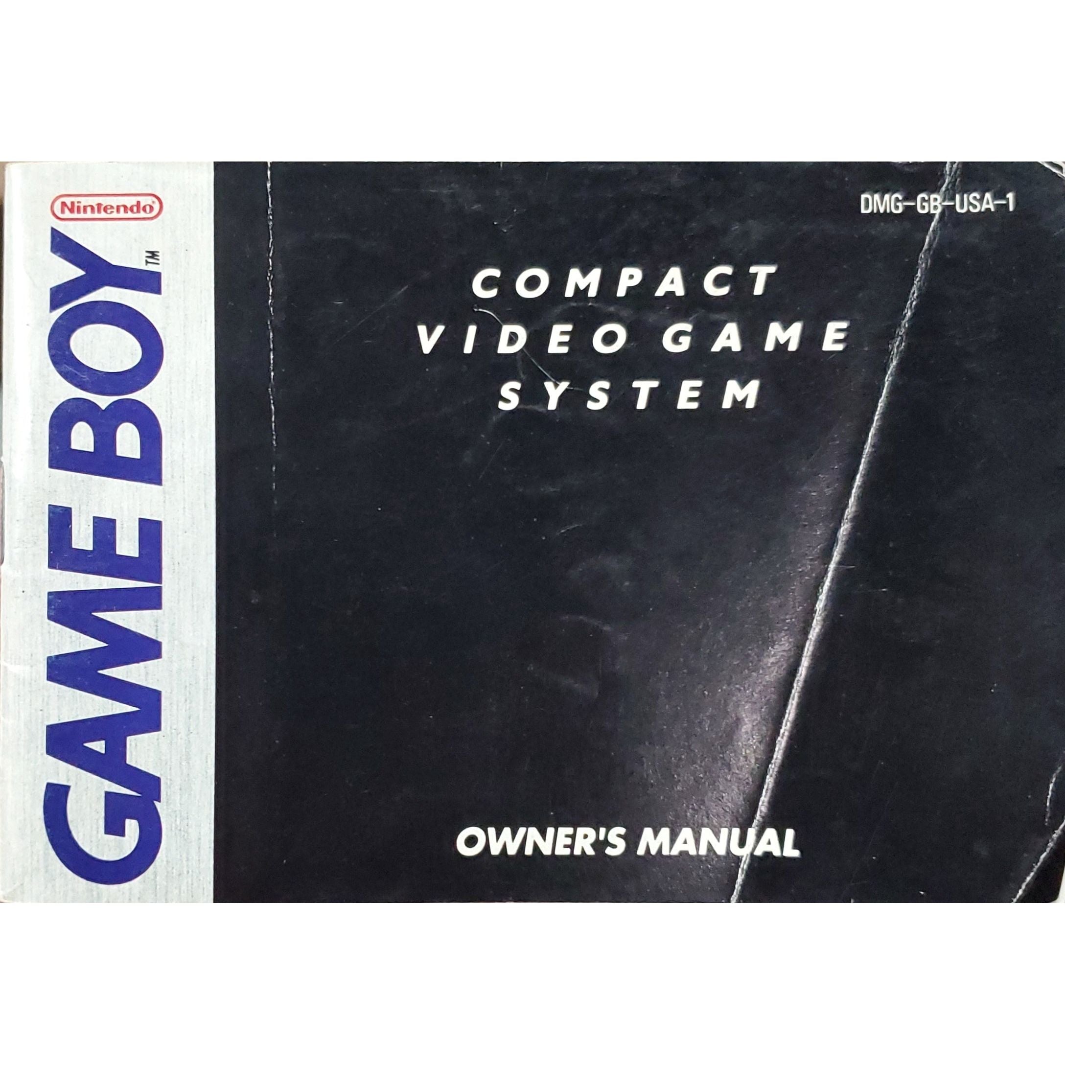 Nintendo Gameboy Instruction Manual