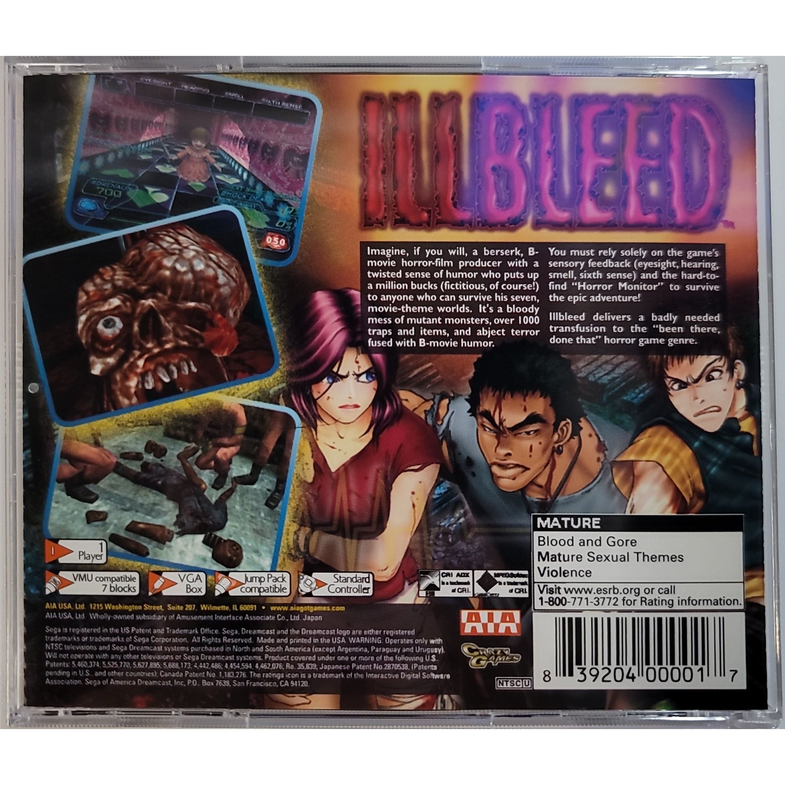 Dreamcast - Illsaignement