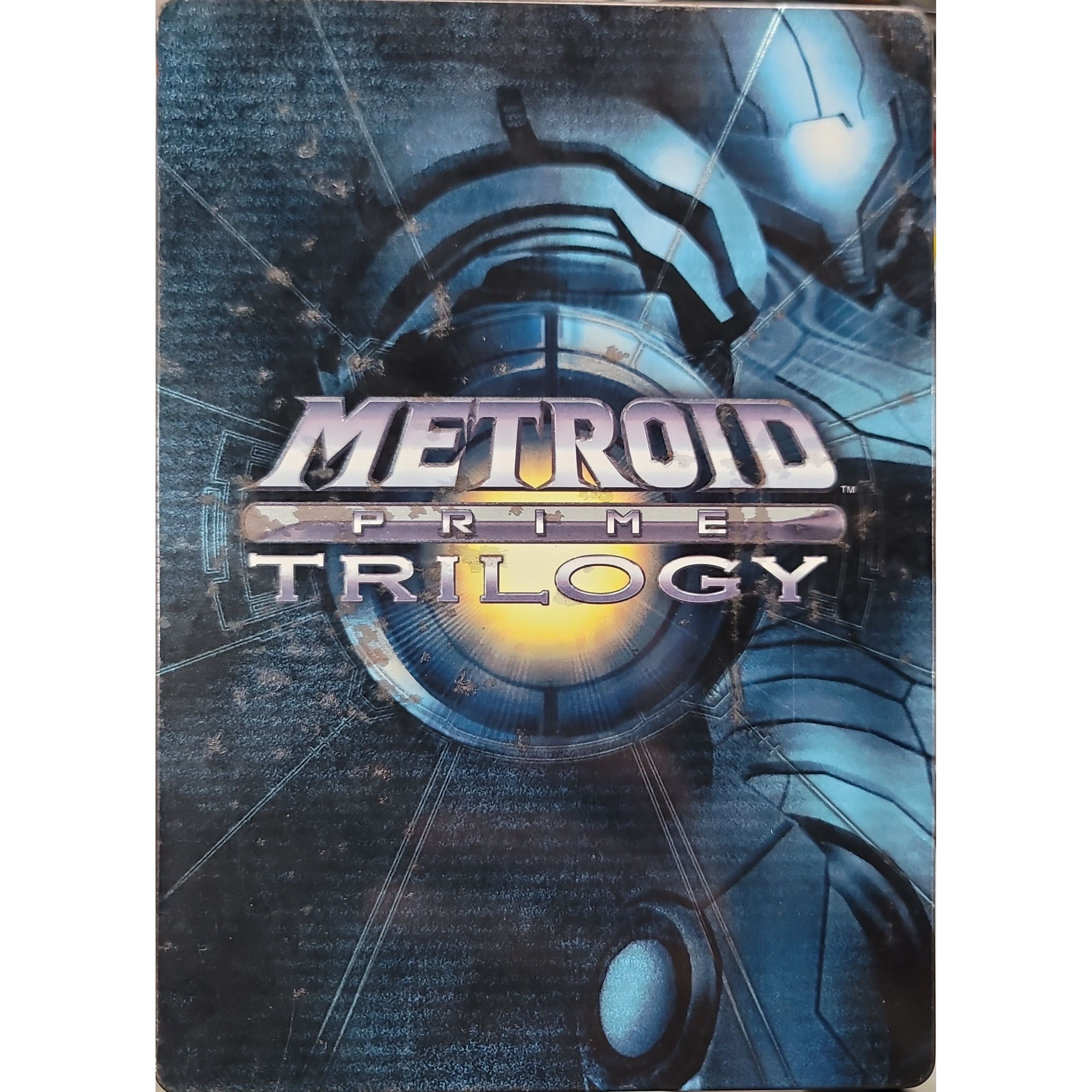 Wii - Metroid Prime Trilogy Collector's Edition (Damaged Cover)
