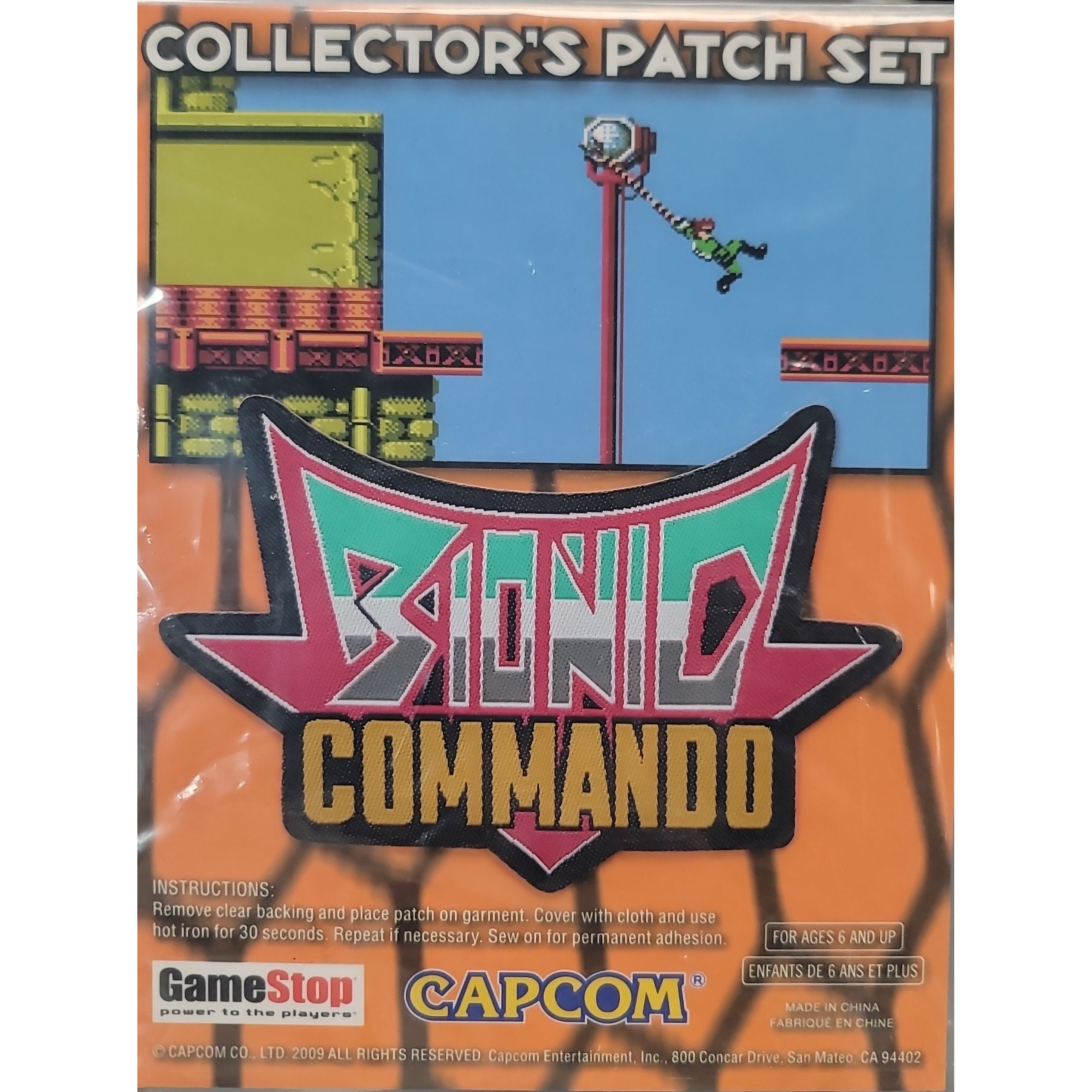 Bionic Commando Collector's Patch Set