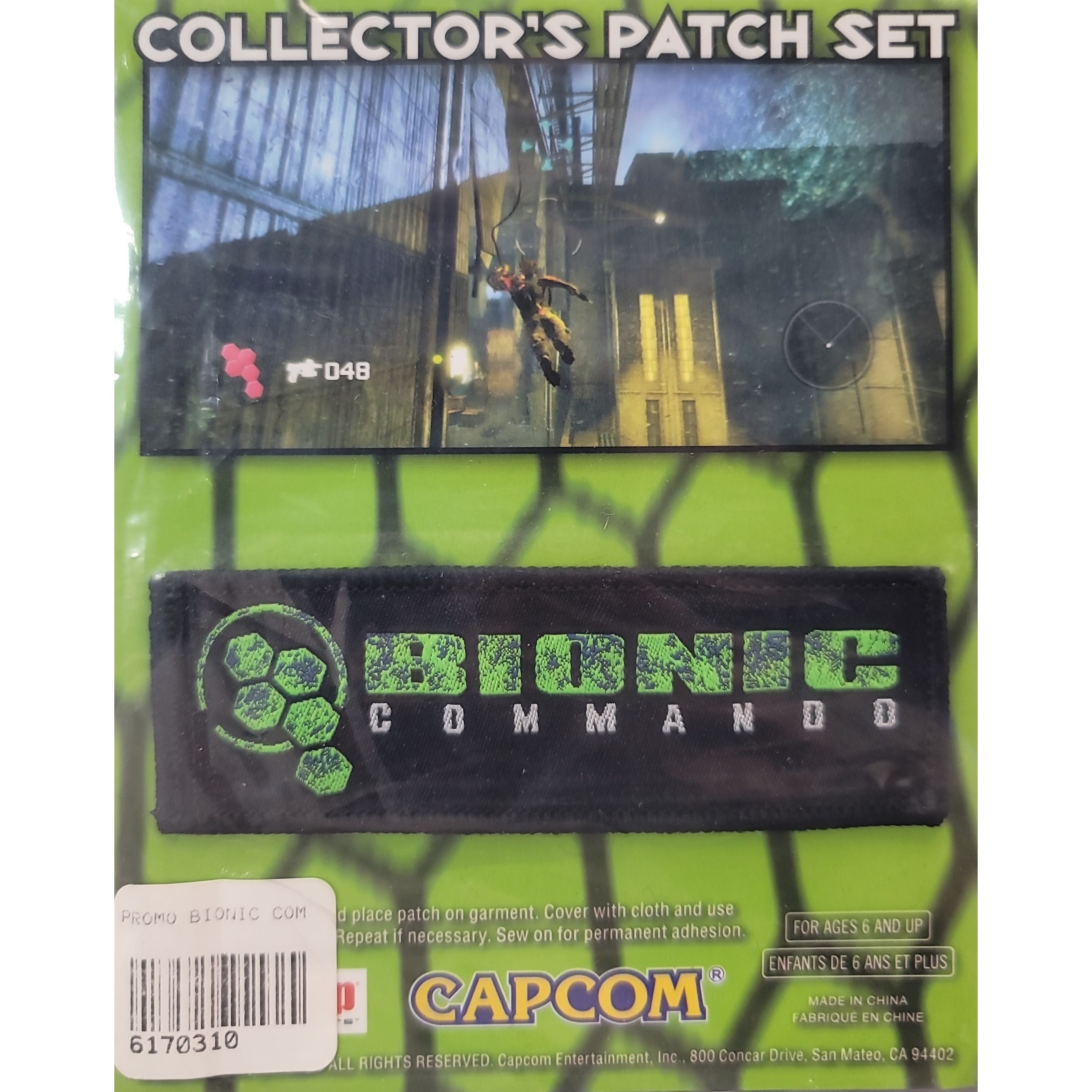 Bionic Commando Collector's Patch Set