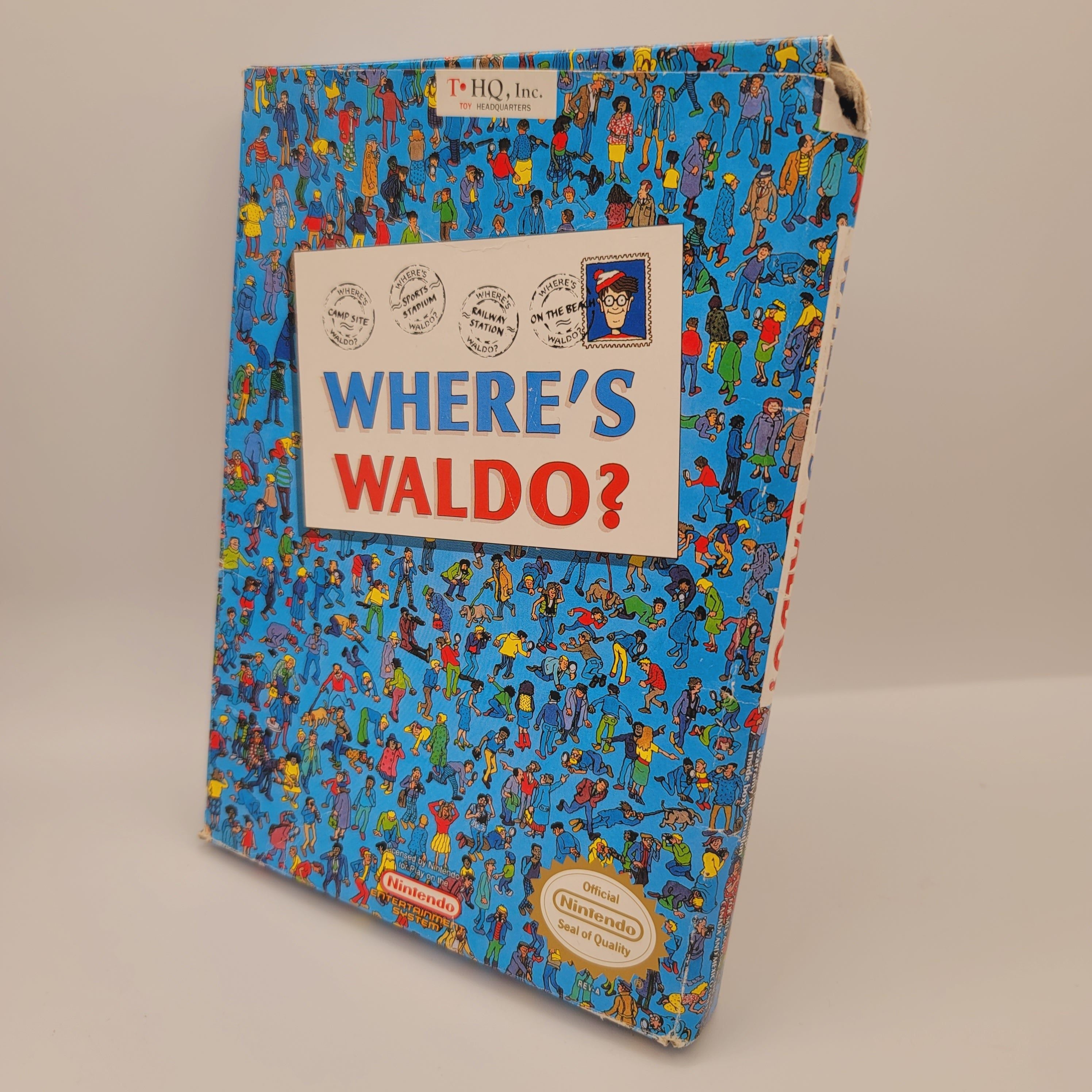 NES - Where's Waldo? (Complete in Box / C+ / With Manual)