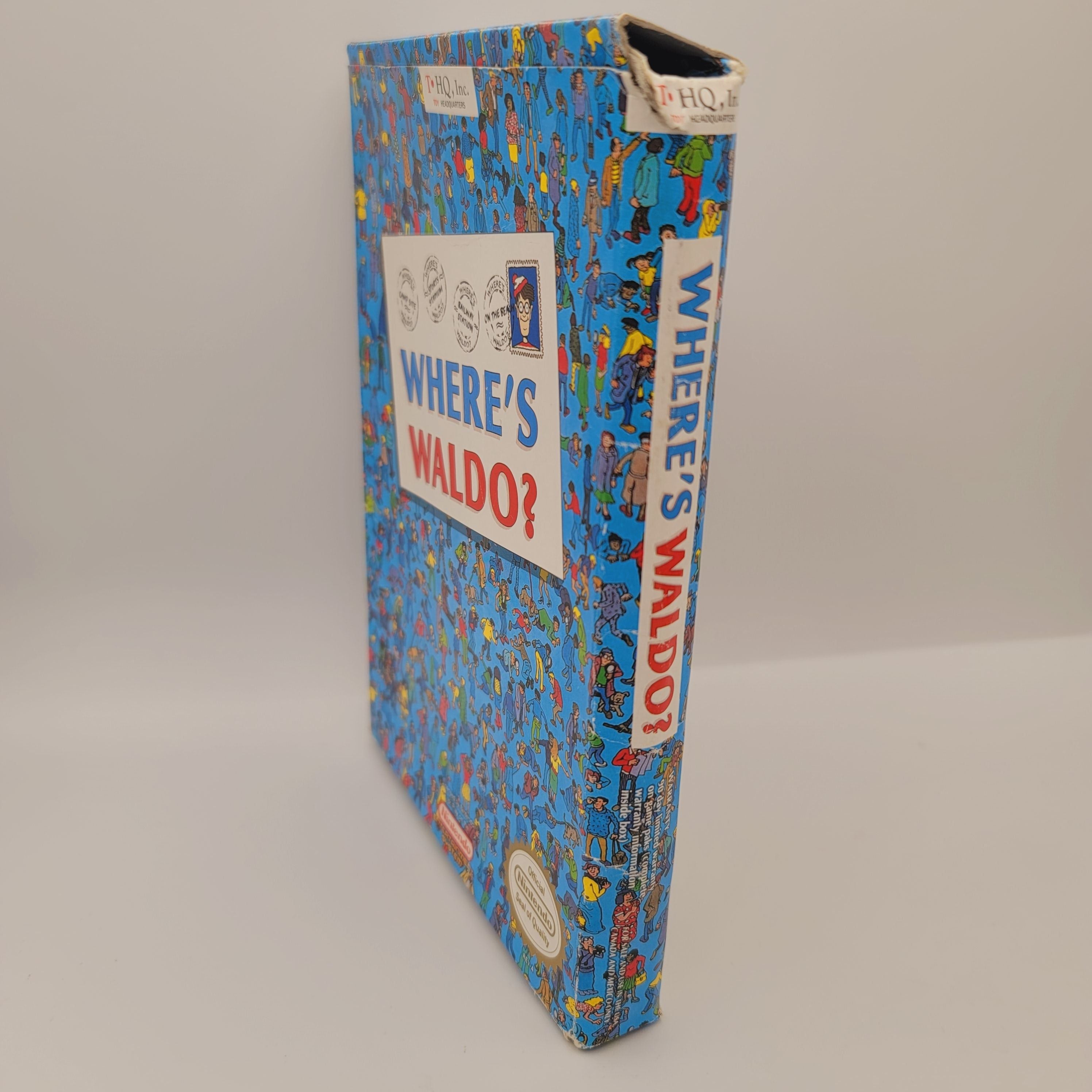 NES - Where's Waldo? (Complete in Box / C+ / With Manual)