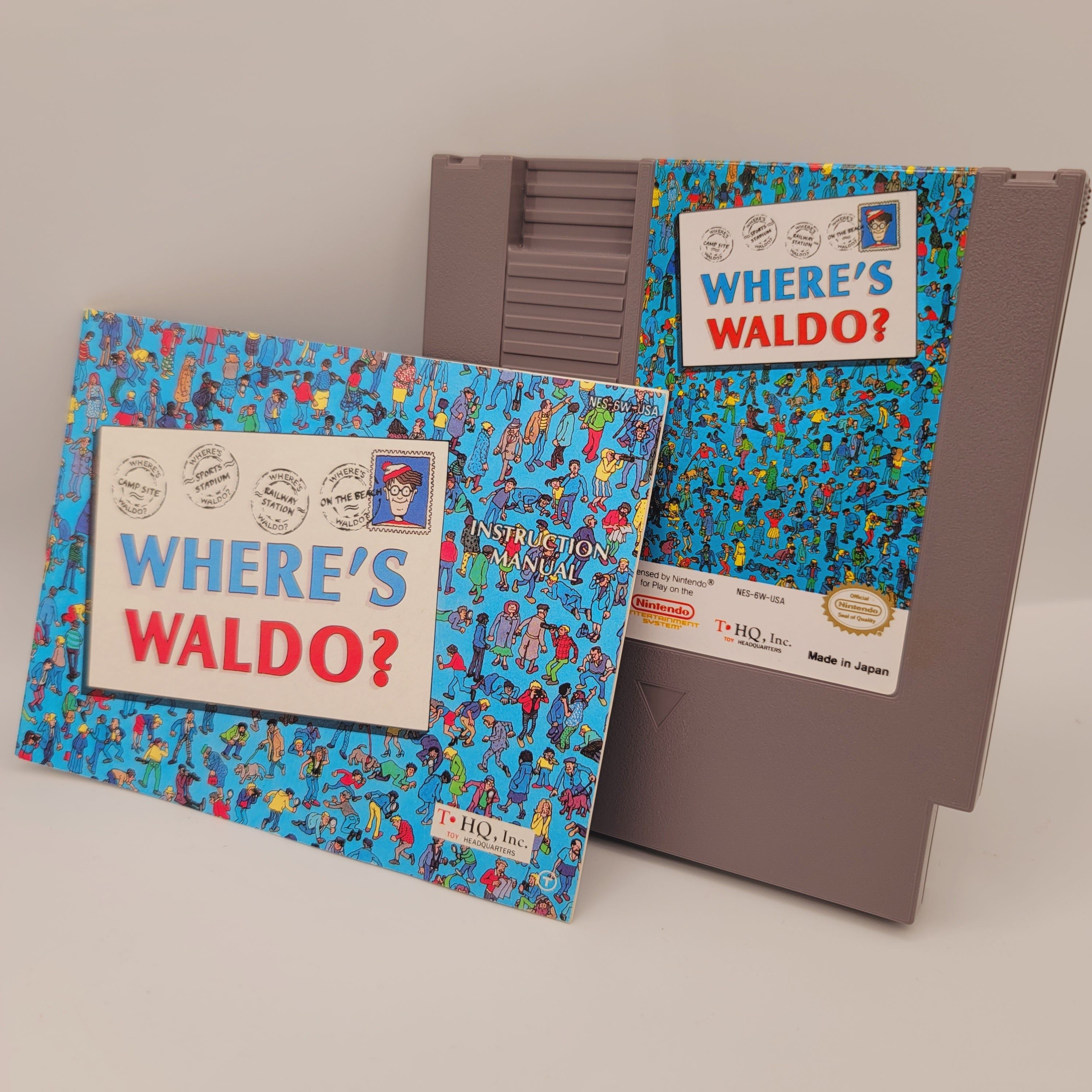 NES - Where's Waldo? (Complete in Box / C+ / With Manual)