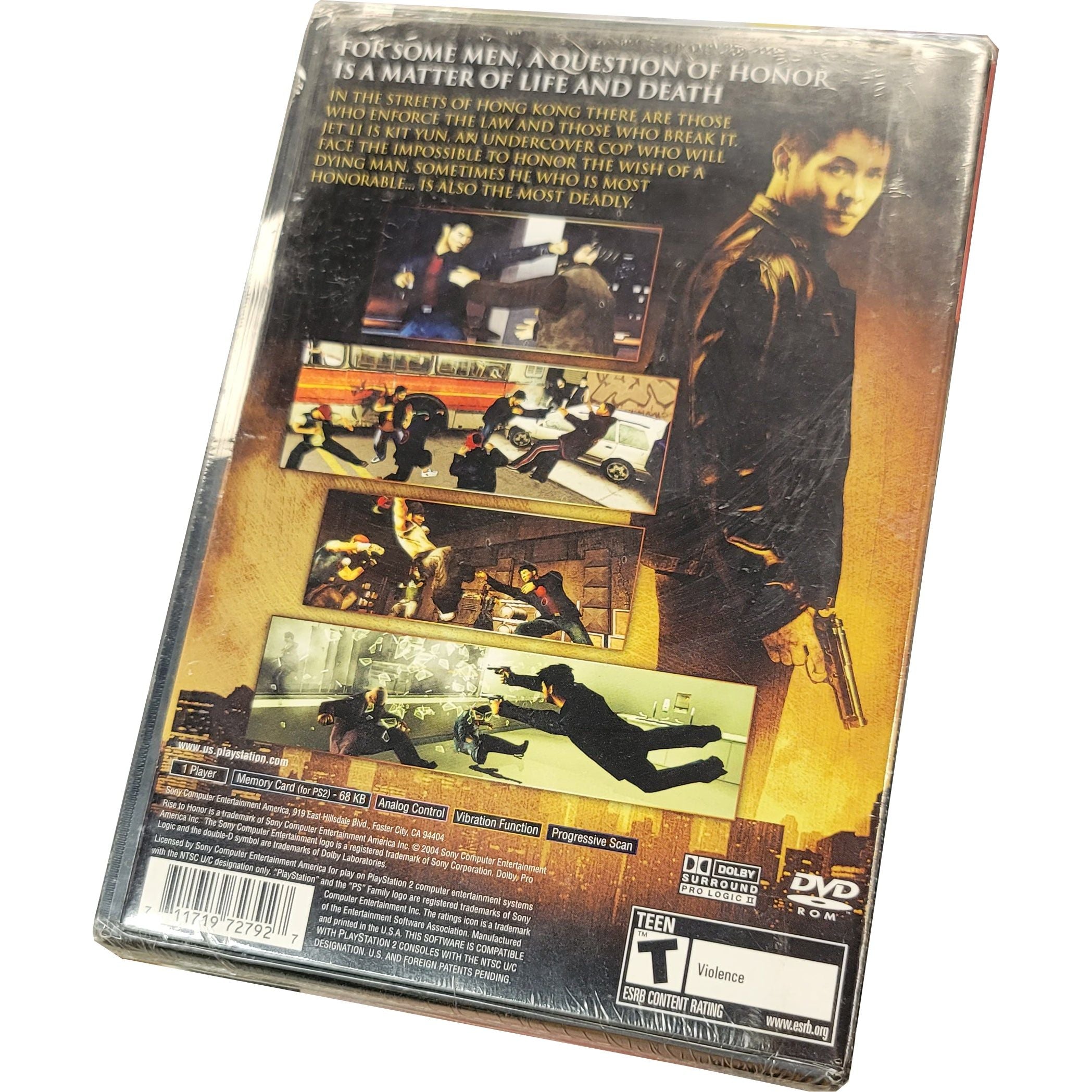 PS2 - Rise to Honor (Sealed /  Greatest Hits)