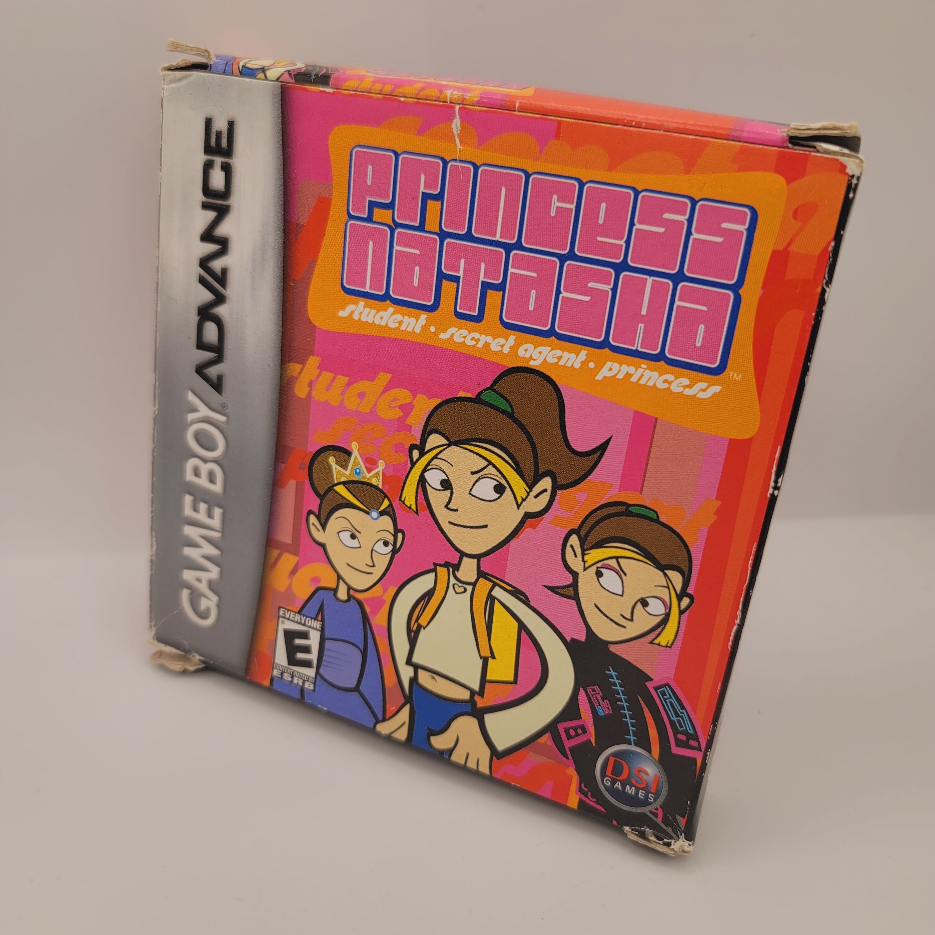 GBA - Princess Natasha Student - Secret Agent - Princess (Complete in Box / B- / With Manual)(