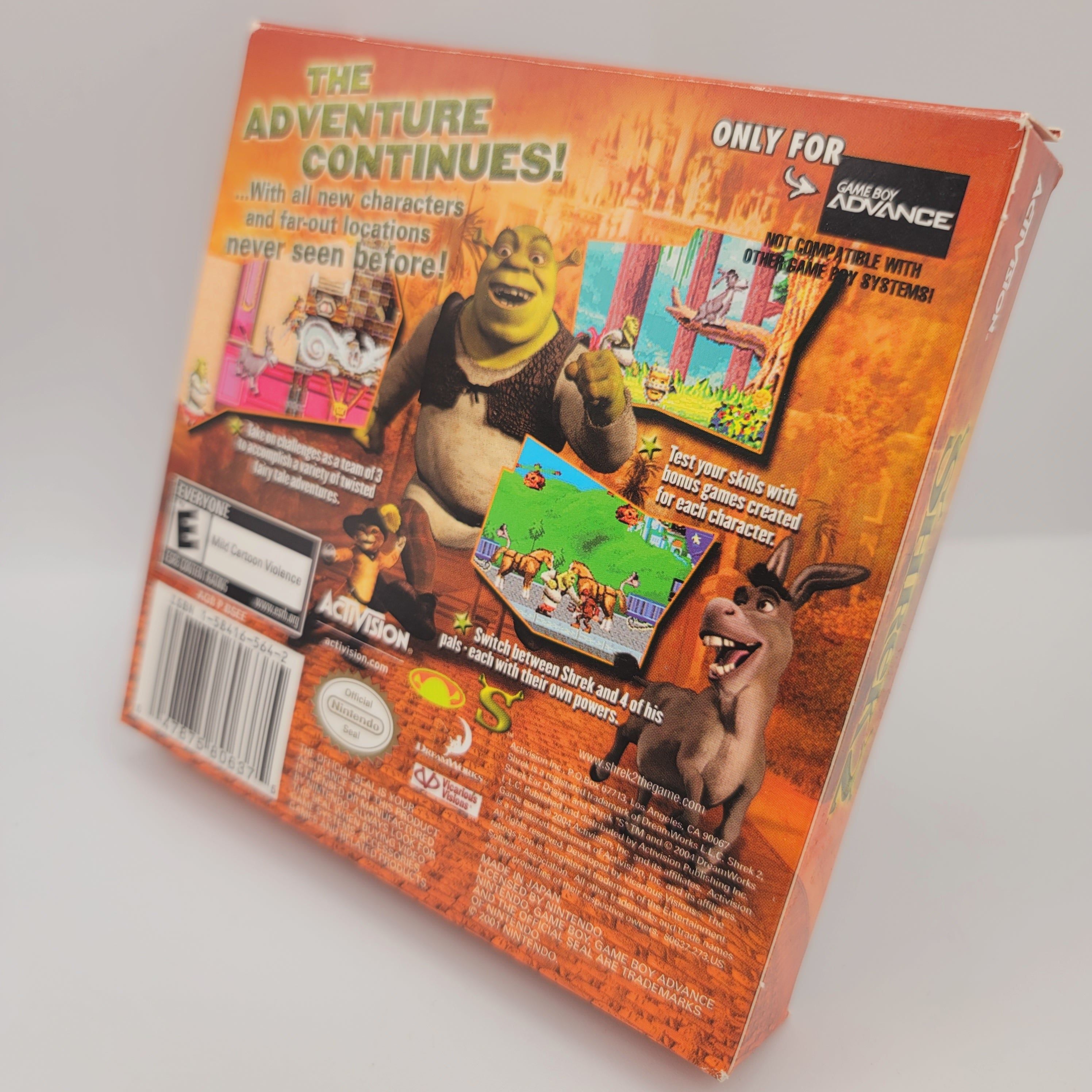GBA - Shrek 2 (Complete in Box / B+ / With Manual)