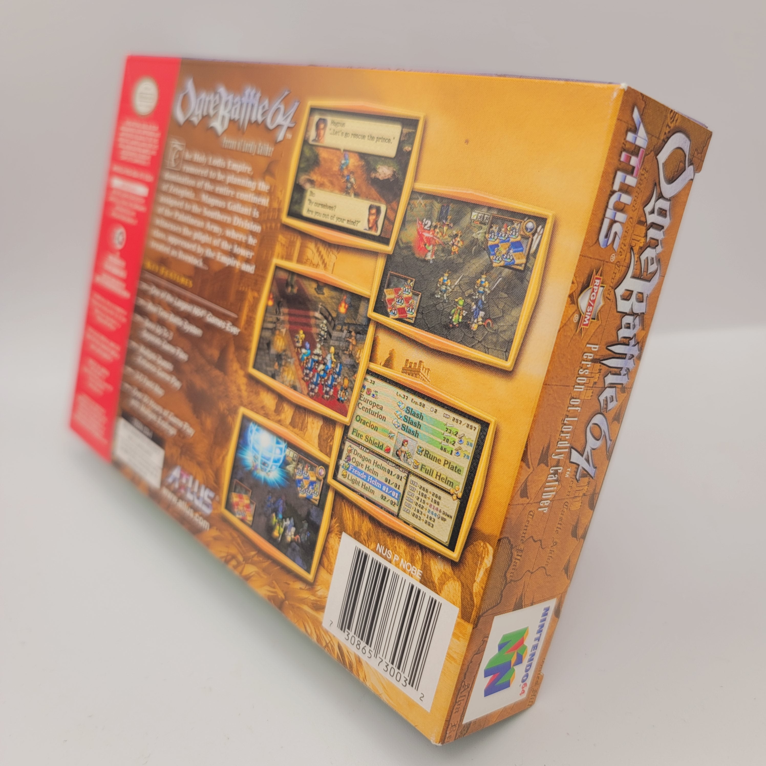 N64 - Ogre Battle 64 (Complete in Box / A / With Manual)