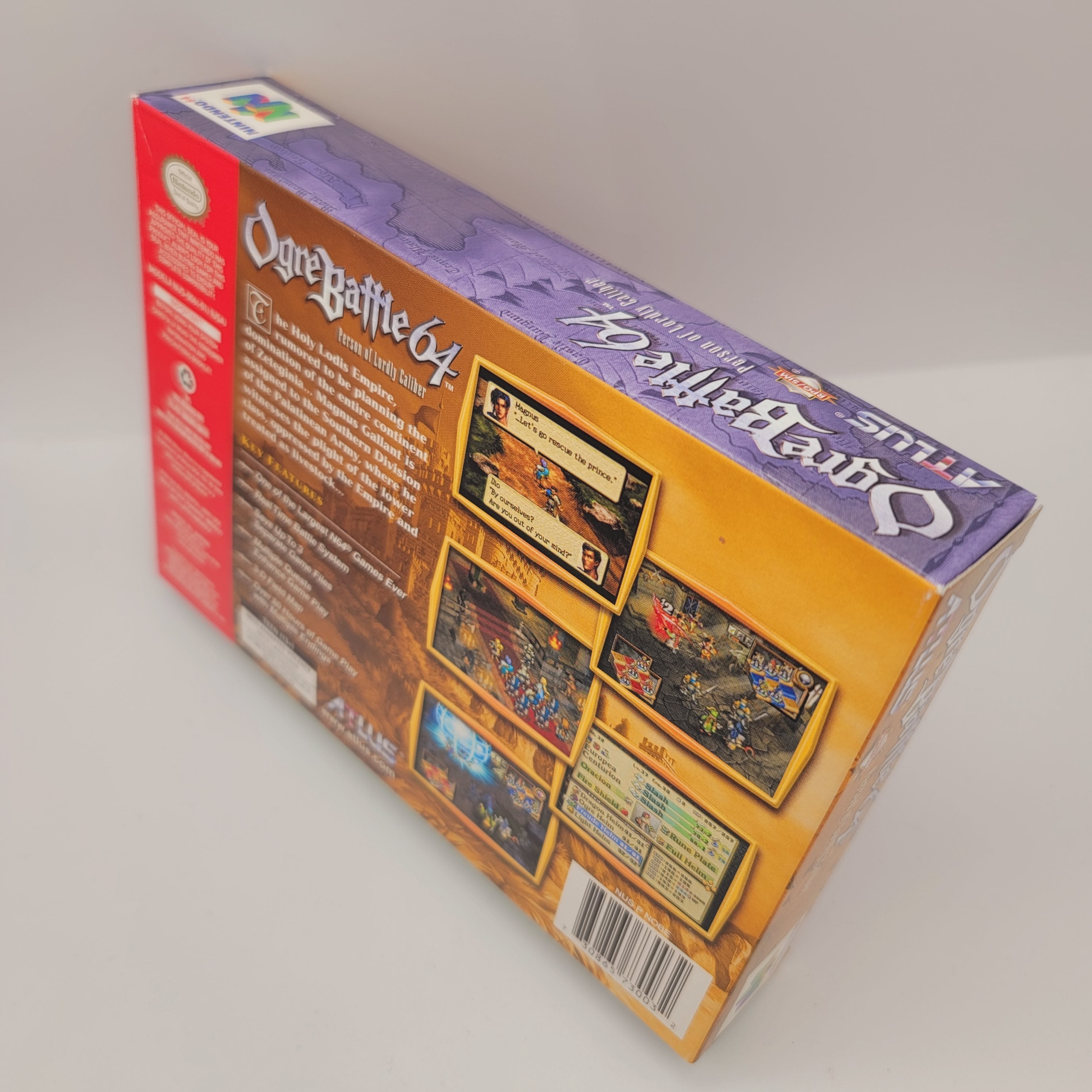 N64 - Ogre Battle 64 (Complete in Box / A / With Manual)