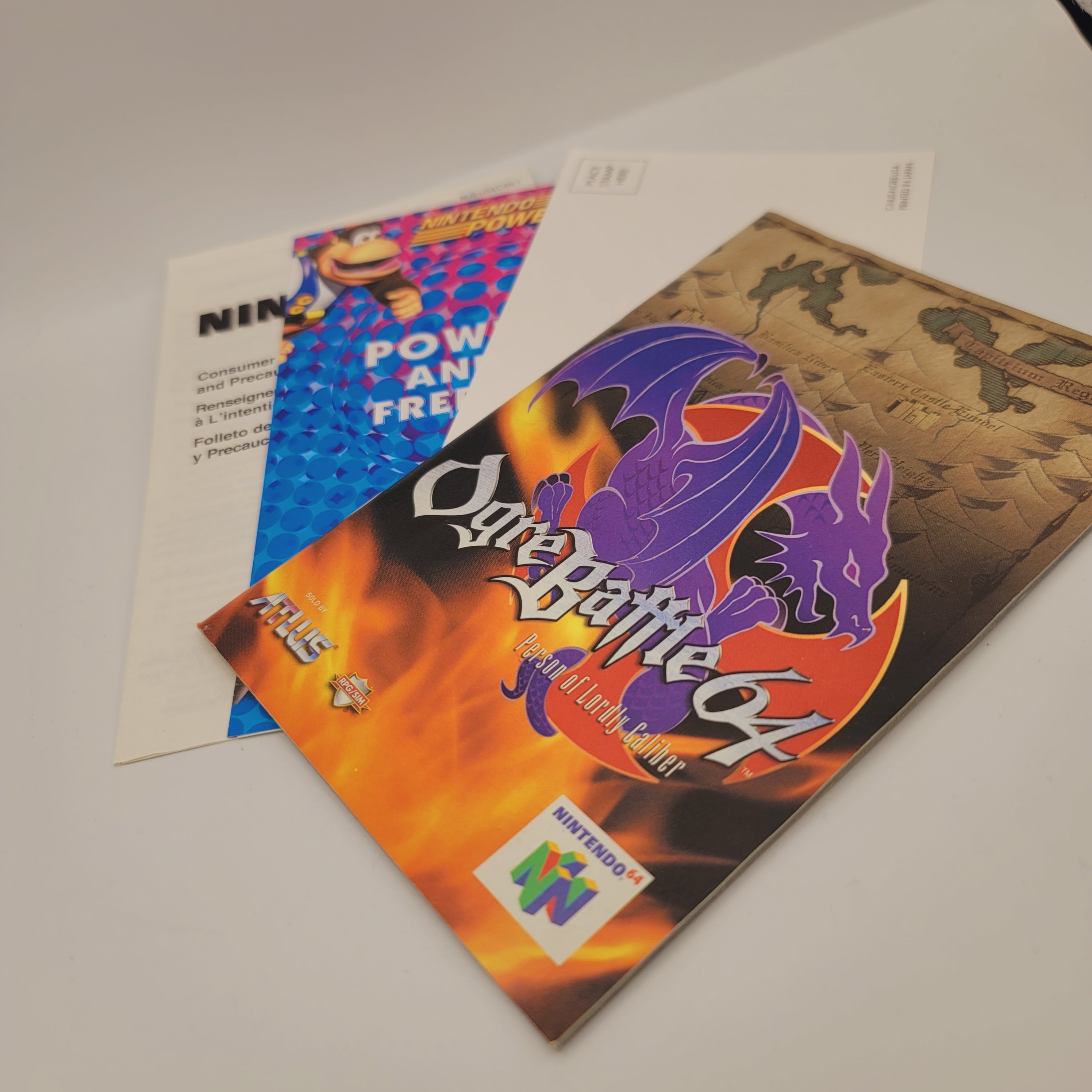 N64 - Ogre Battle 64 (Complete in Box / A / With Manual)