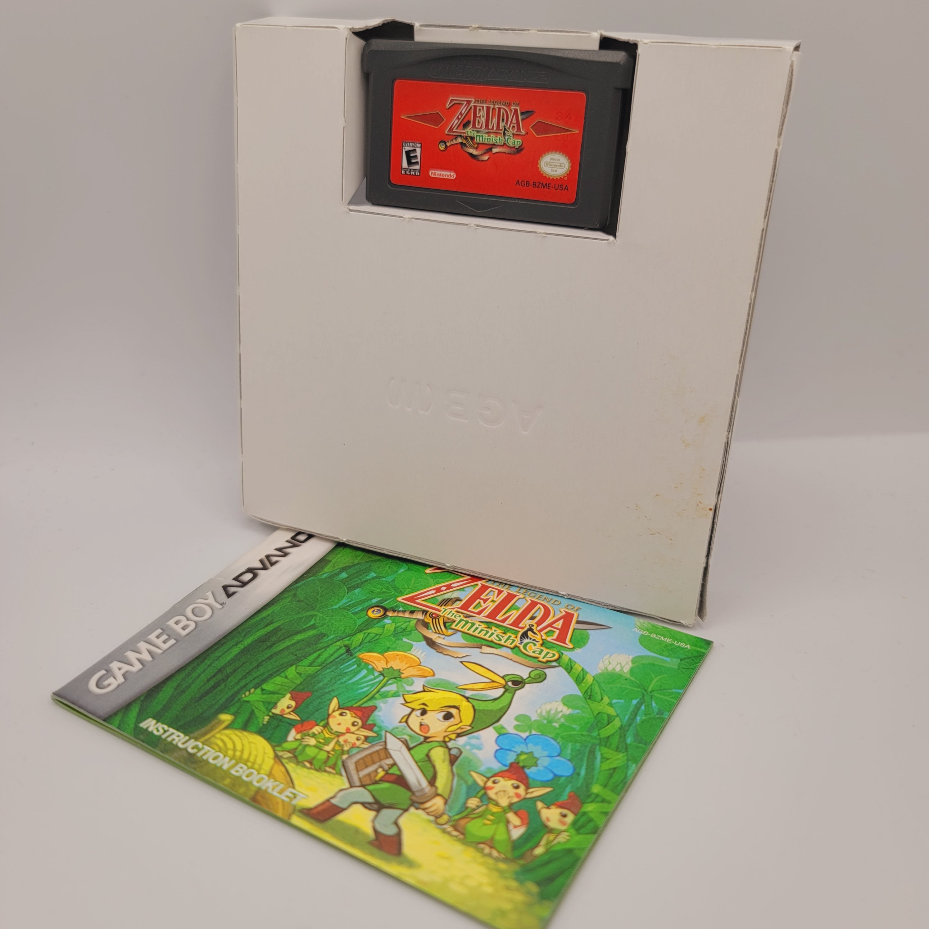 GBA - The Legend of Zelda The Minish Cap (Complete in Box / B / With Manual)