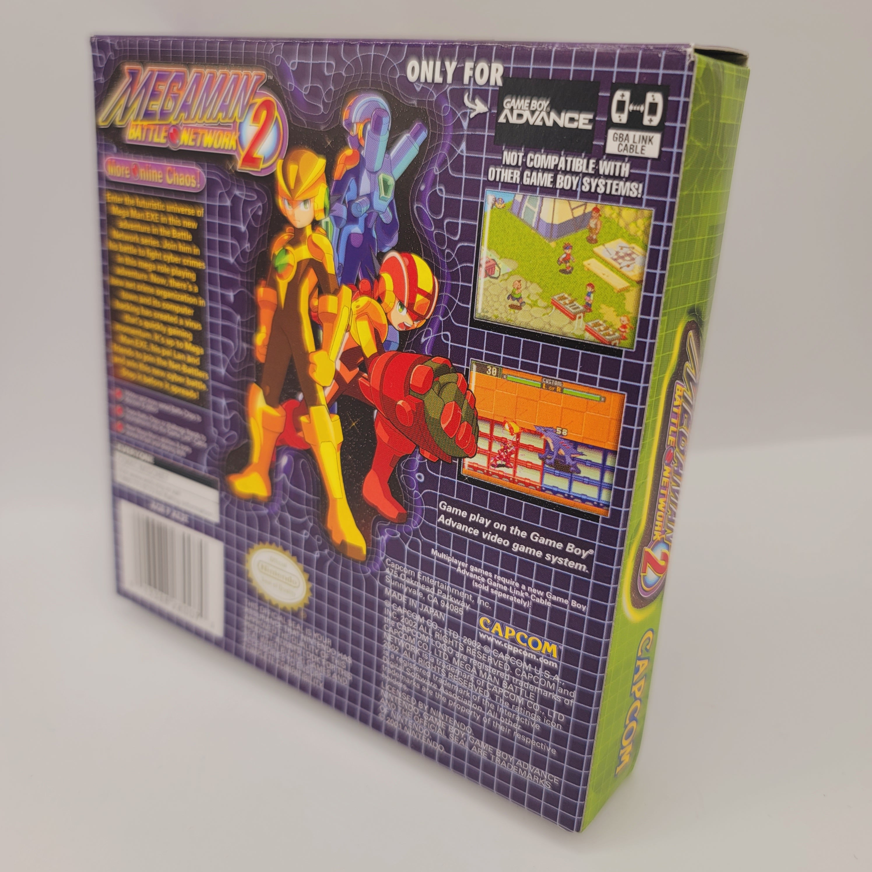 GBA - Mega Man Battle Network 2 (Complete in Box / A+ / With Manual)