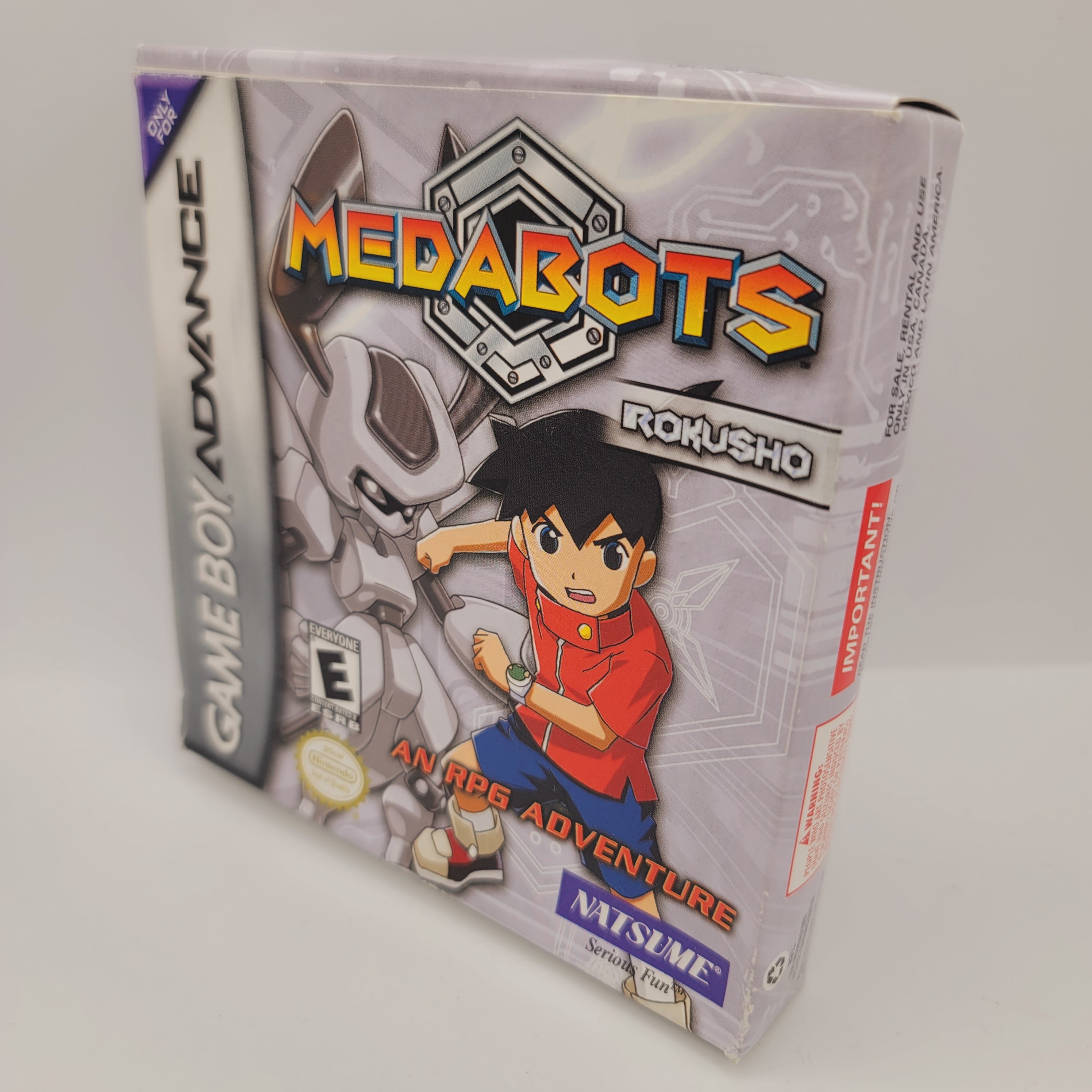 GBA - Medabots Rokusho Version (Complete in Box / C / With Manual)