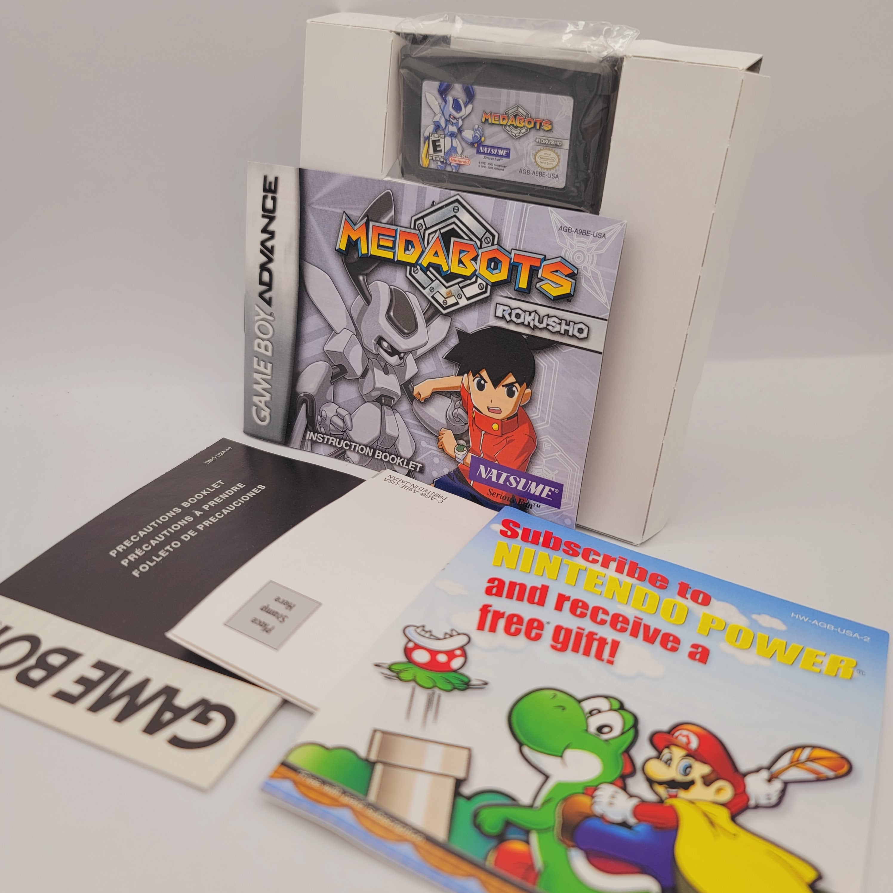 GBA - Medabots Rokusho Version (Complete in Box / C / With Manual)