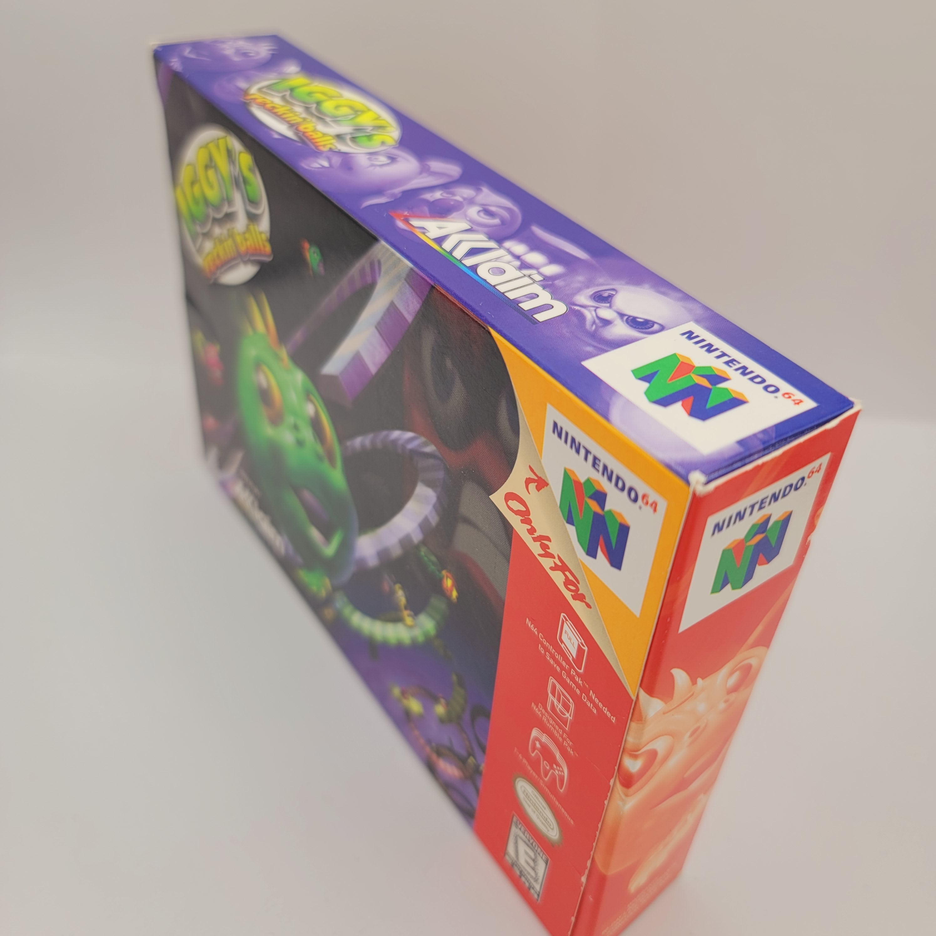 N64 - Iggy's Reckin Balls (Complete in Box / A- / With Manual)